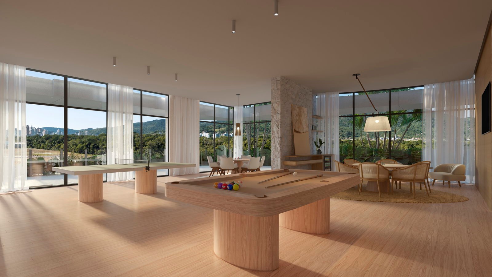 vokkan-valence-sala-jogos-01 Apartamento Valence Residence Vivapark Porto Belo (SC) – VOKKAN