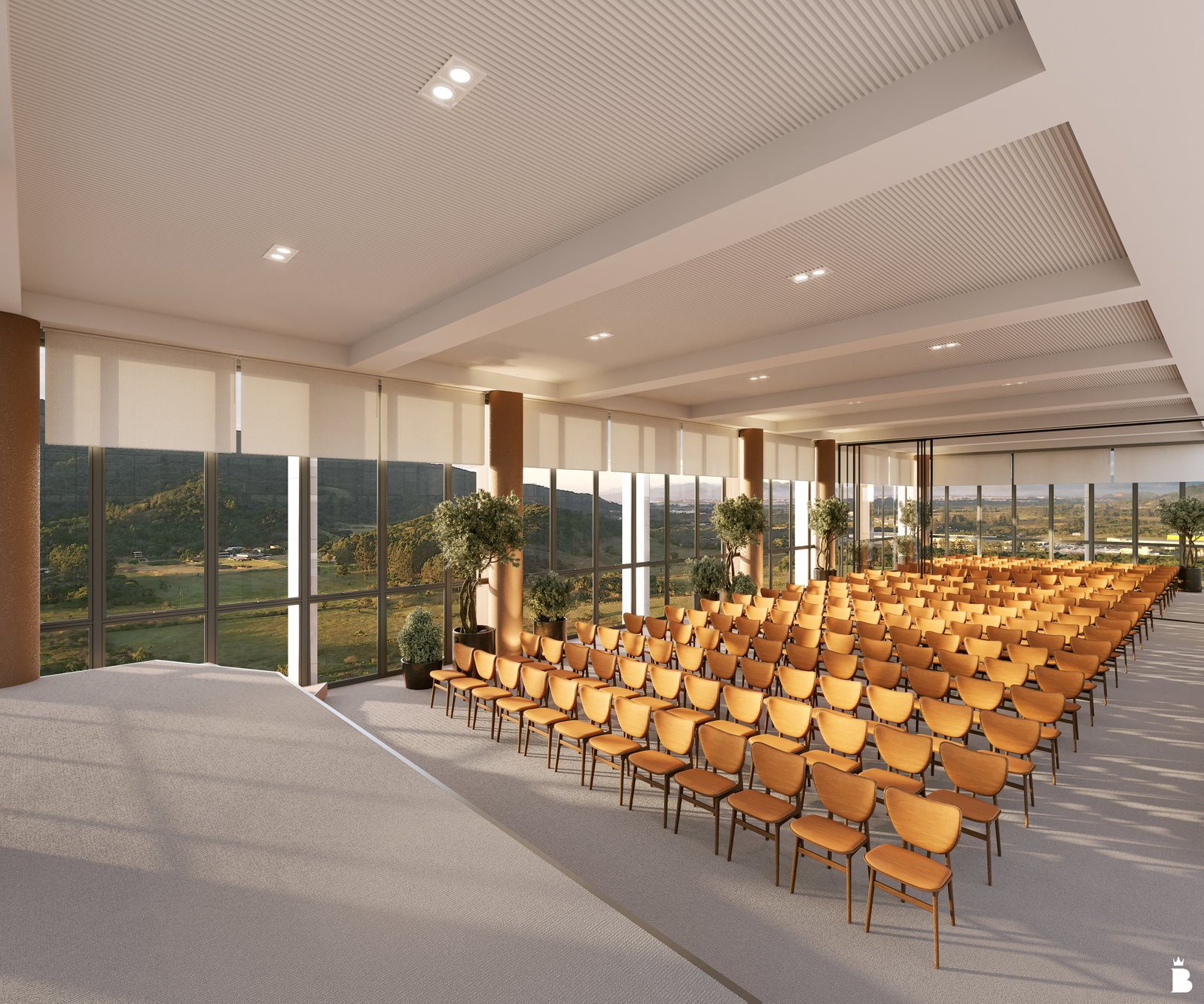 vokkan-veccel-auditorio-01 Sala Comercial Veccel Corporate Vivapark Porto Belo (SC) – VOKKAN