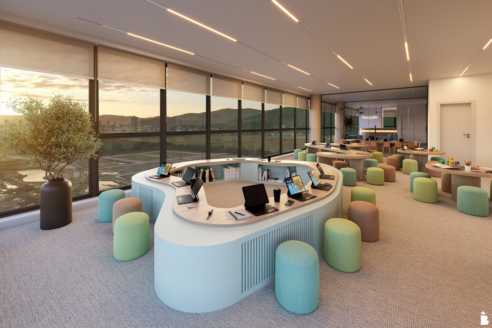 vokkan-veccel-sala-comercial-04 Sala Comercial Veccel Corporate Vivapark Porto Belo (SC) – VOKKAN