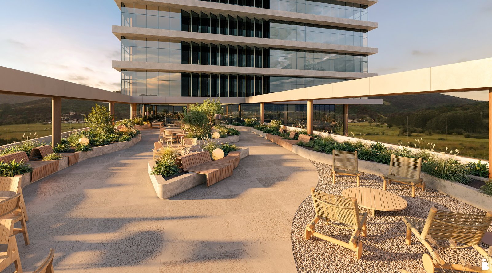 vokkan-veccel-terraco-descoberto-01 Sala Comercial Veccel Corporate Vivapark Porto Belo (SC) – VOKKAN