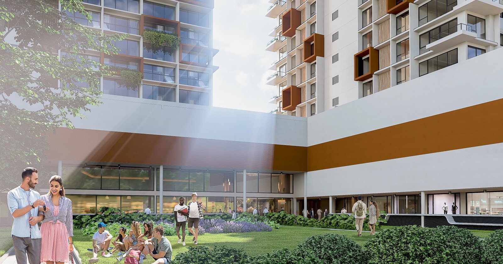 vokkan-veleiros-jardim-04 Apartamento Veleiros Residence Vivapark Porto Belo (SC) – VOKKAN