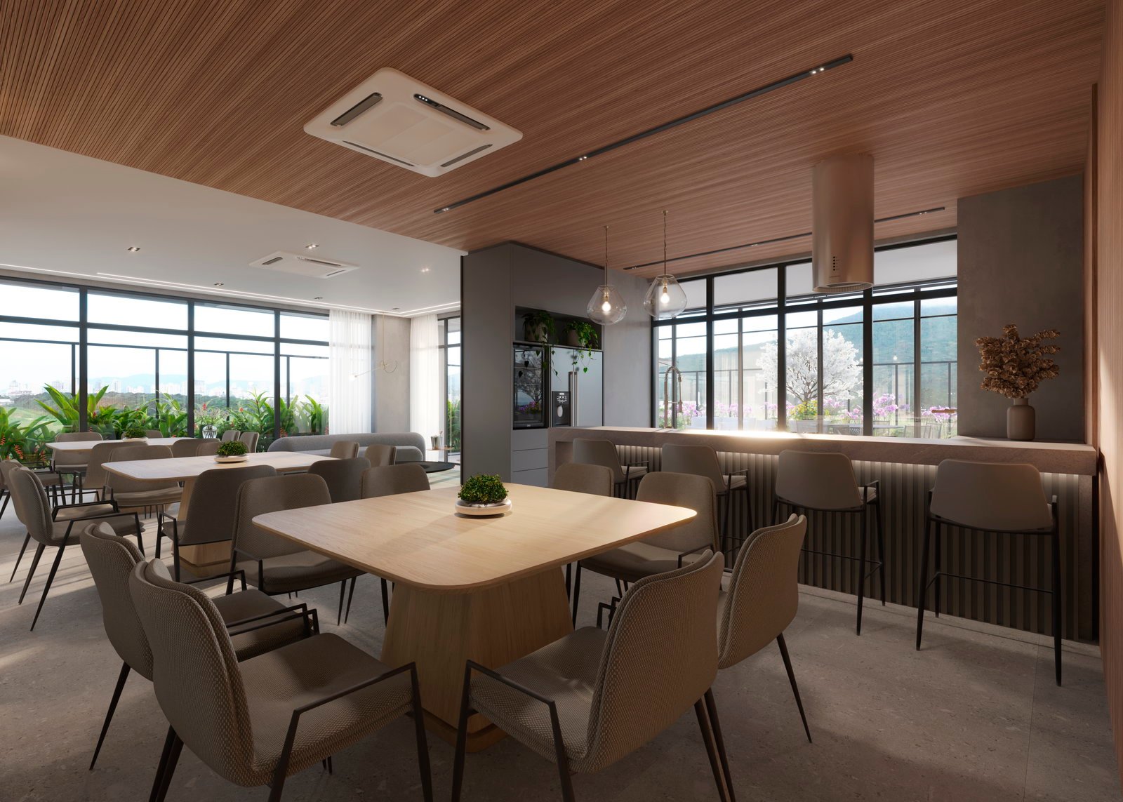 vokkan-ventura-gourmet-01 Apartamento Ventura Residence Vivapark Porto Belo (SC) – VOKKAN