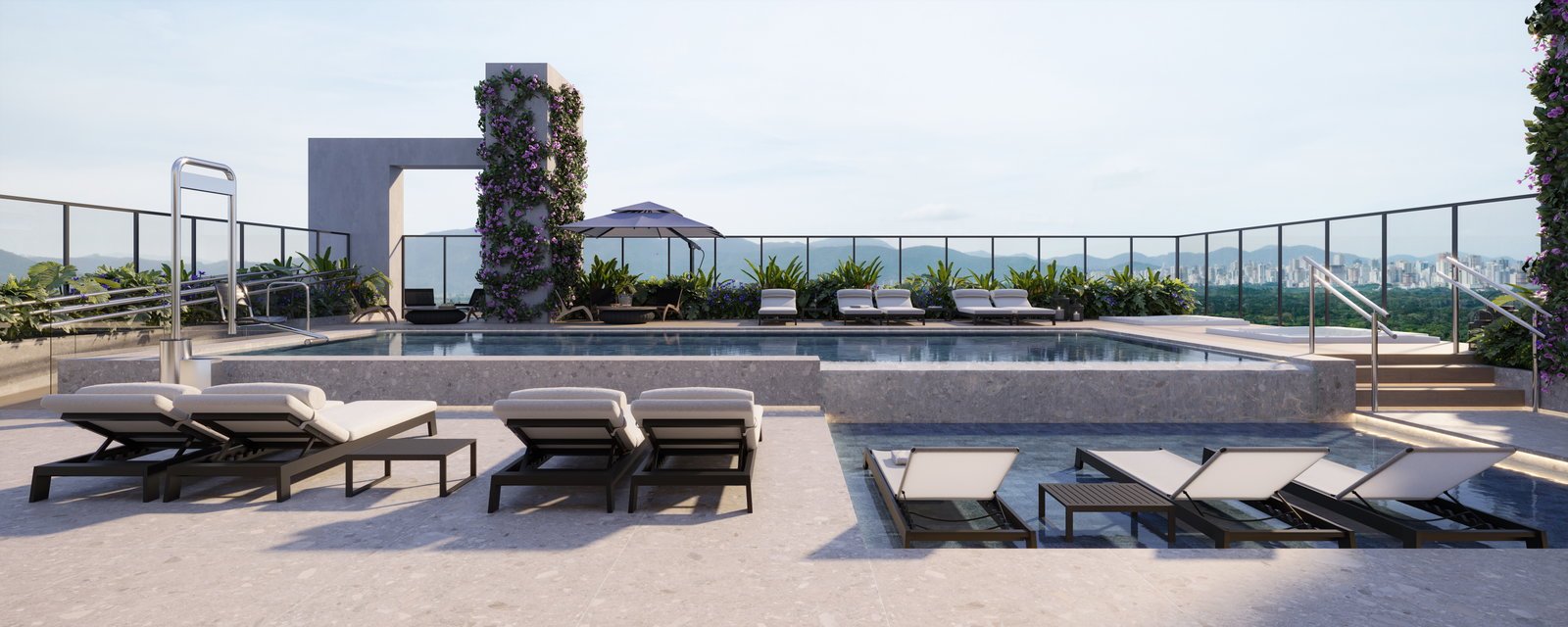 vokkan-ventura-rooftop-01 Apartamento Ventura Residence Vivapark Porto Belo (SC) – VOKKAN