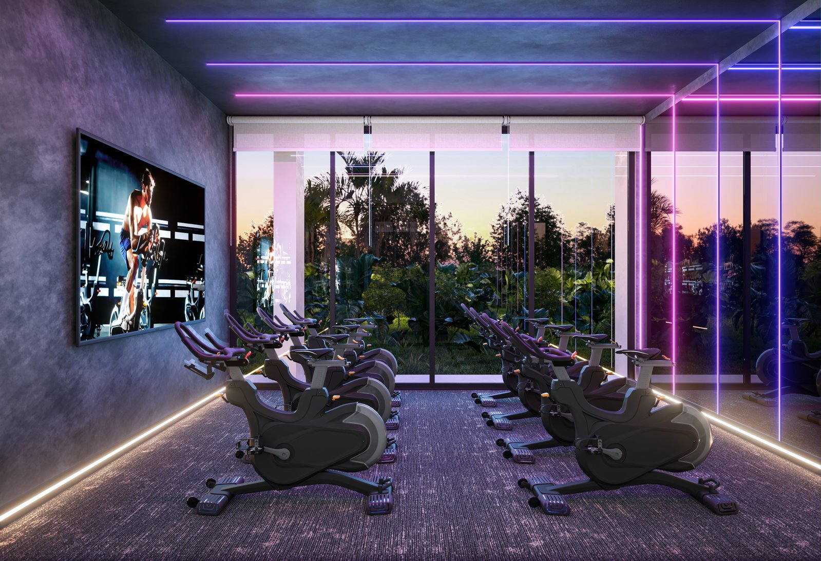 vokkan-verenna-bike-spinning-01 Apartamento Verenna Residence Vivapark Porto Belo (SC) – VOKKAN
