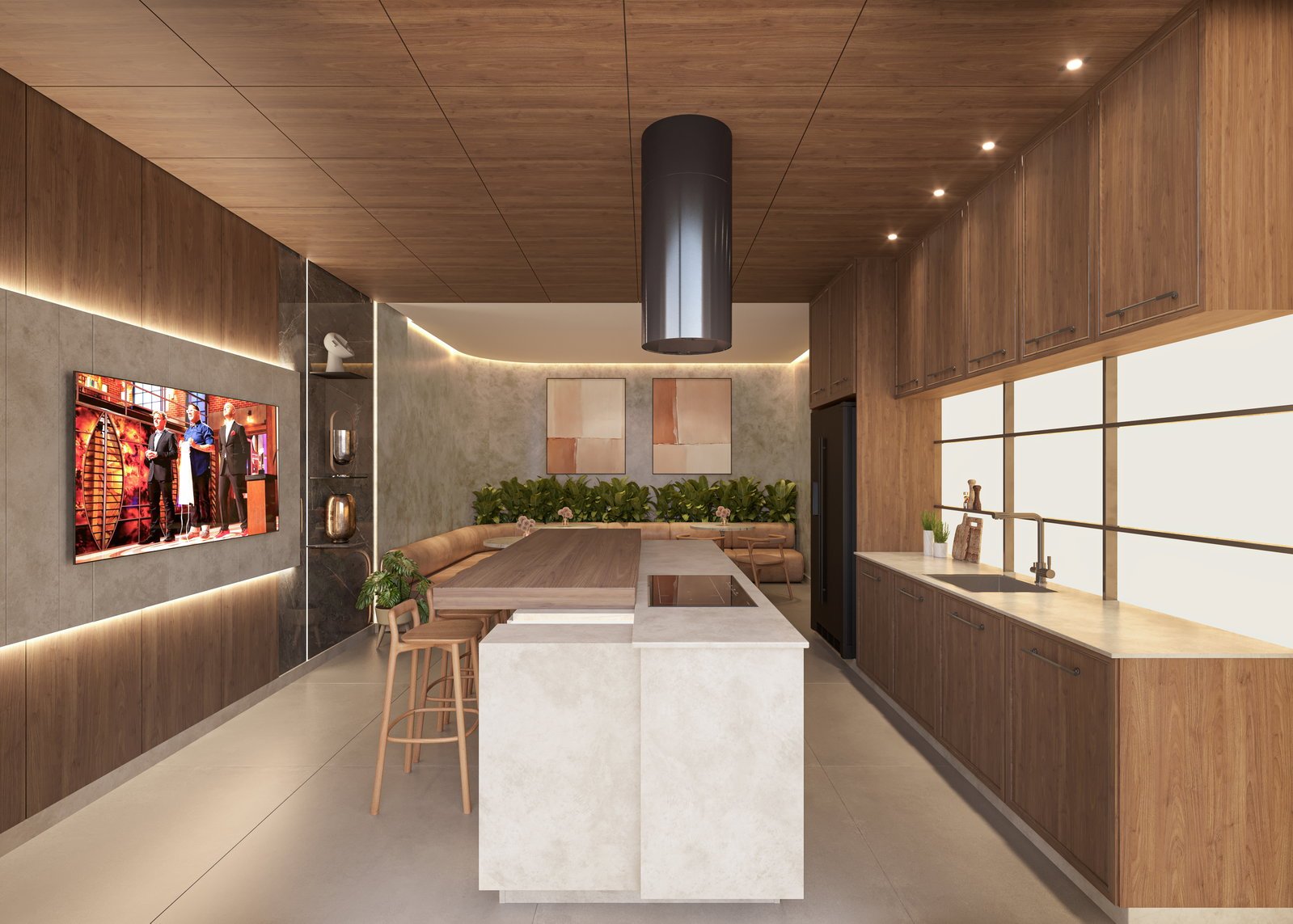 vokkan-verenna-espaco-gourmet-01 Apartamento Verenna Residence Vivapark Porto Belo (SC) – VOKKAN