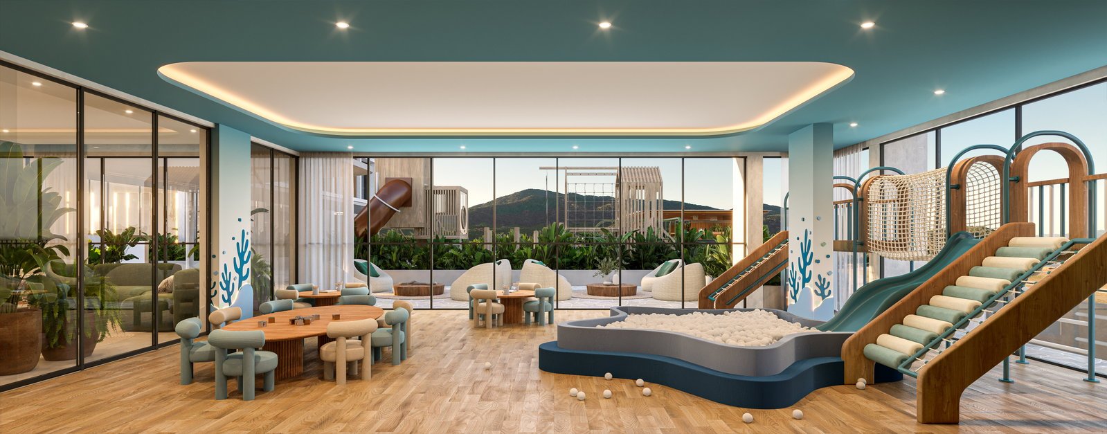 vokkan-verenna-espaco-kids-01 Apartamento Verenna Residence Vivapark Porto Belo (SC) – VOKKAN