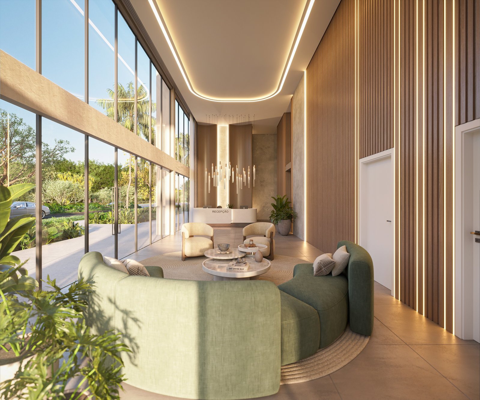 vokkan-verenna-lobby-01 Apartamento Verenna Residence Vivapark Porto Belo (SC) – VOKKAN