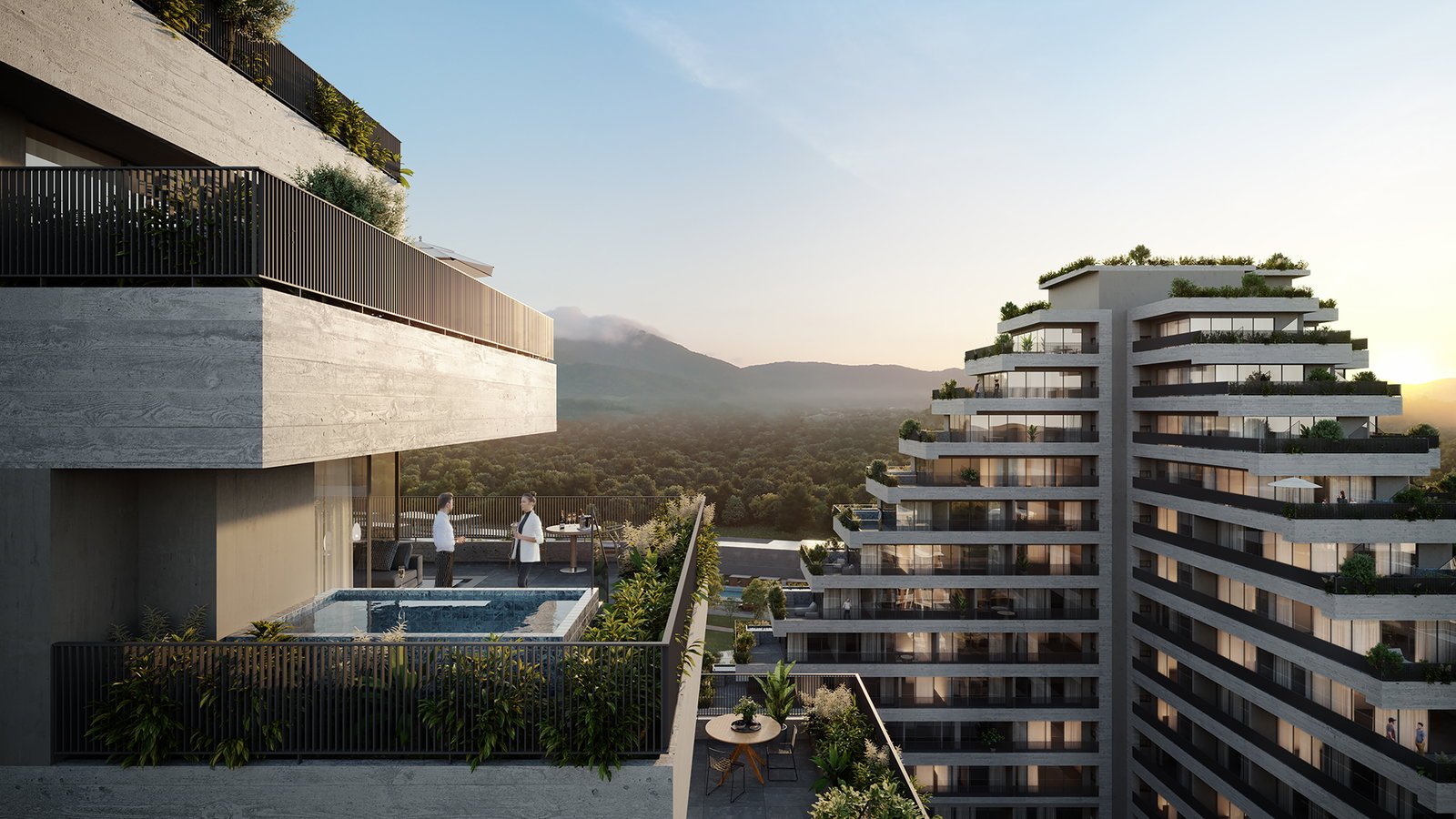 vokkan-vertice-sacada-03 Apartamento Vértice Residence Vivapark Porto Belo (SC) – VOKKAN