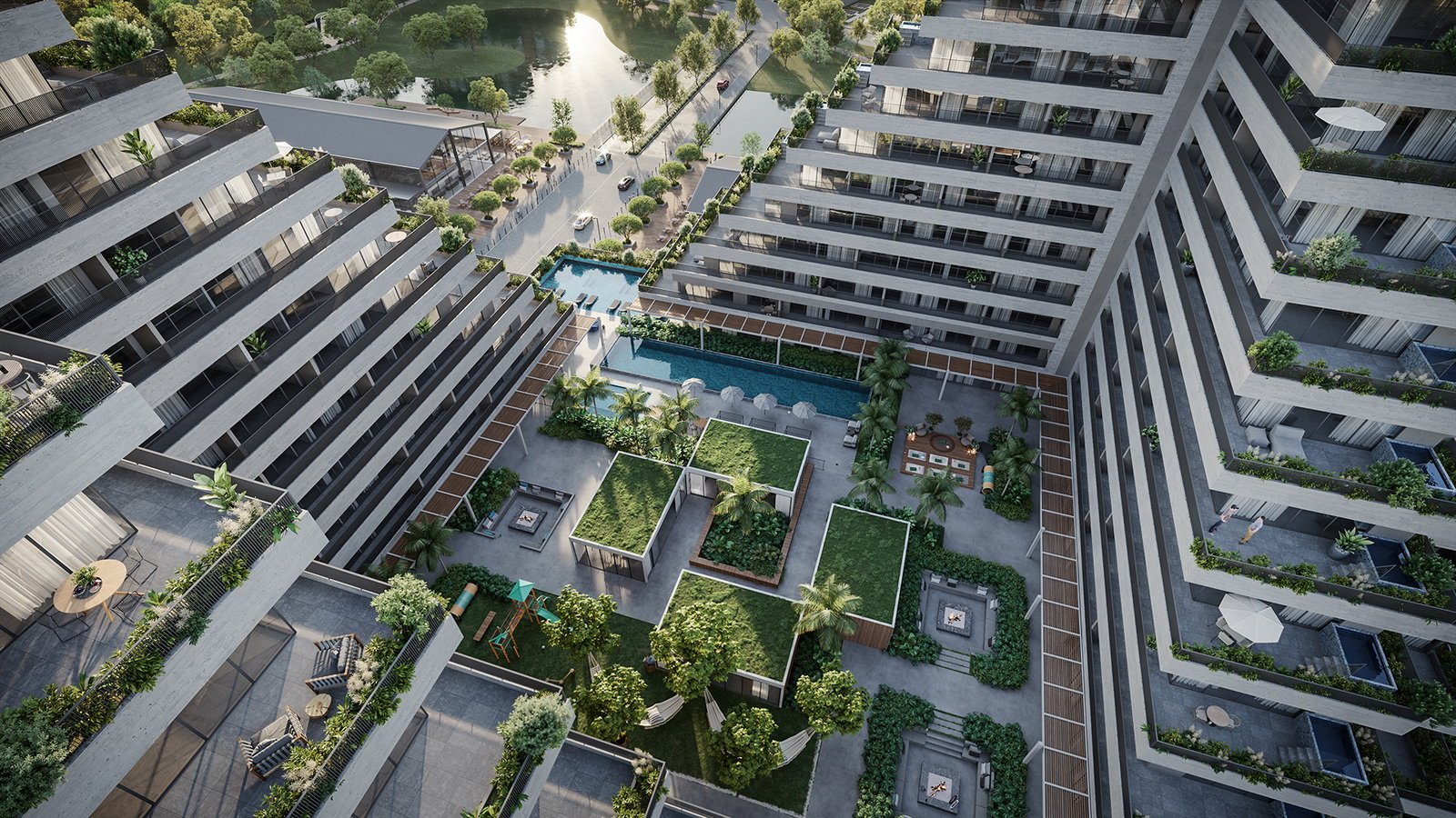 vokkan-vertice-sacada-normal-01 Apartamento Vértice Residence Vivapark Porto Belo (SC) – VOKKAN
