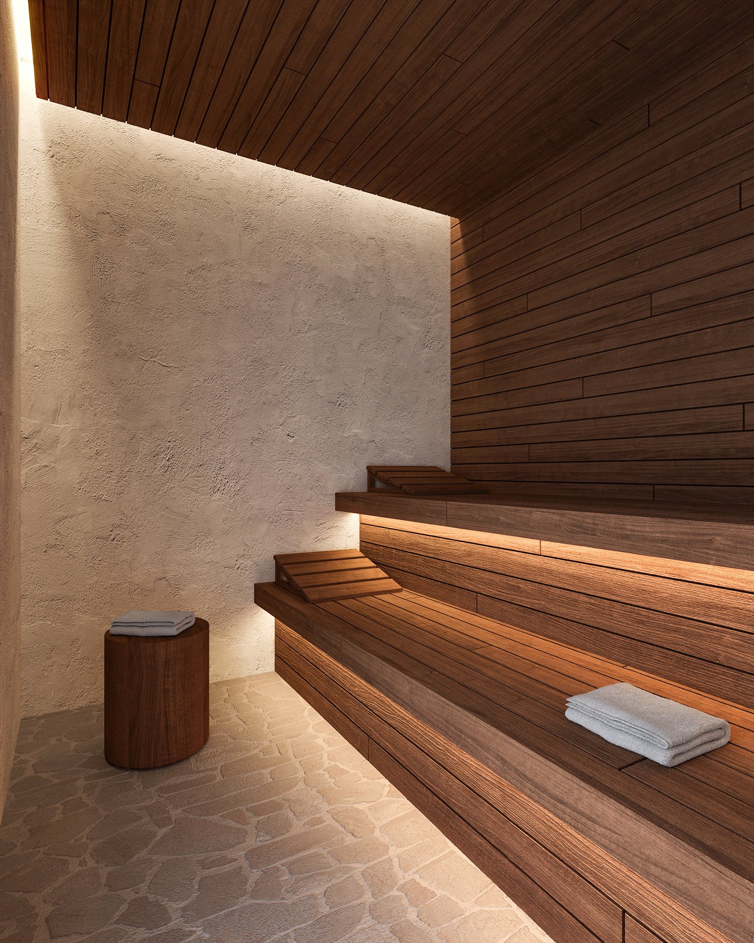 vokkan-vertice-sauna-01 Apartamento Vértice Residence Vivapark Porto Belo (SC) – VOKKAN