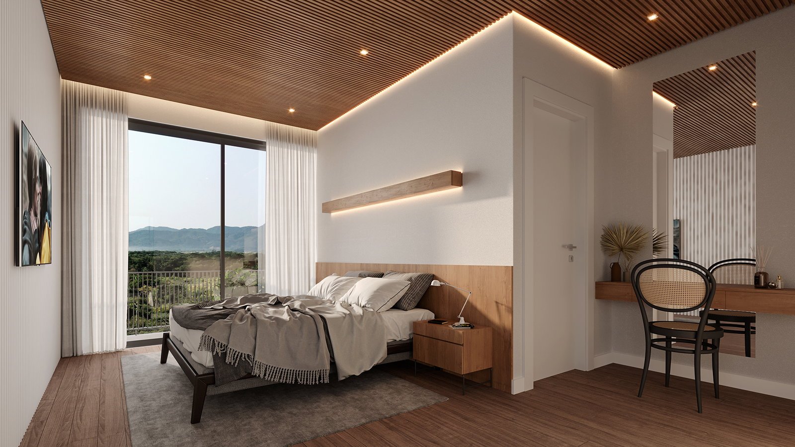 vokkan-vertice-suite-01 Apartamento Vértice Residence Vivapark Porto Belo (SC) – VOKKAN