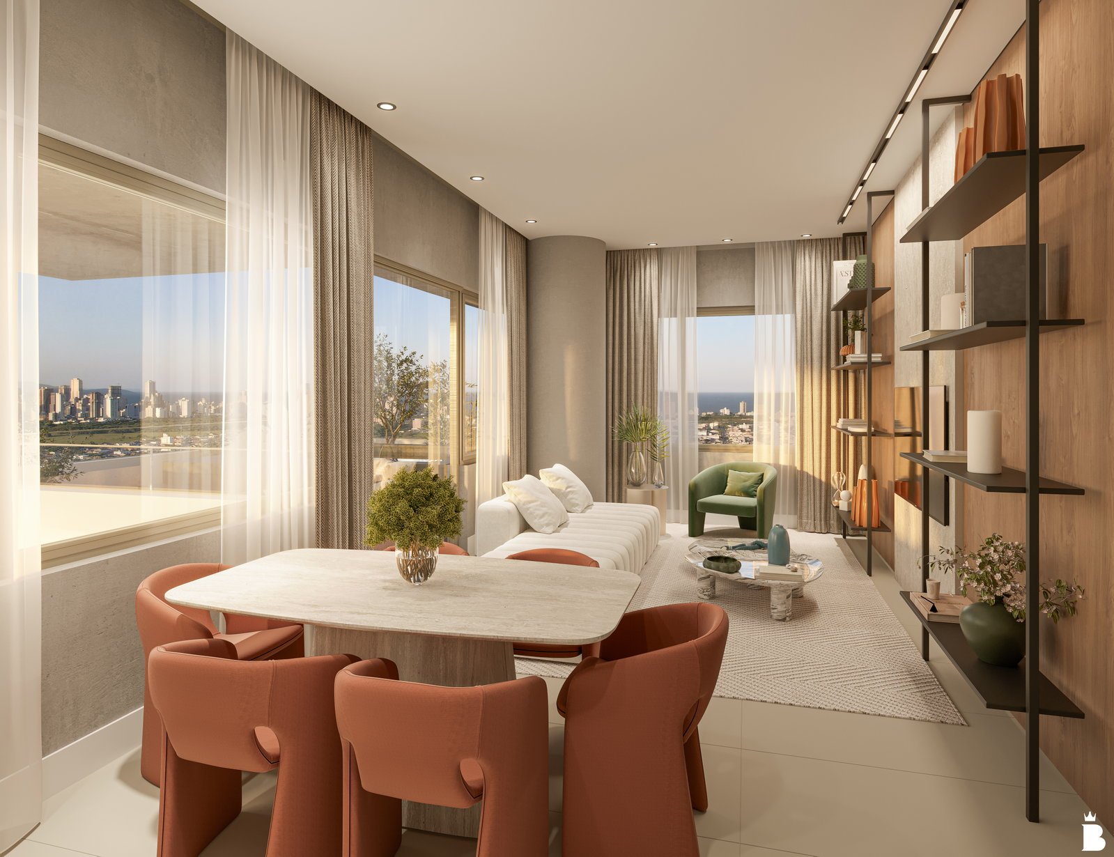 vokkan-vitta-27-living-apto-02-02 Apartamento Vitta 27 Vivapark Porto Belo (SC) – VOKKAN