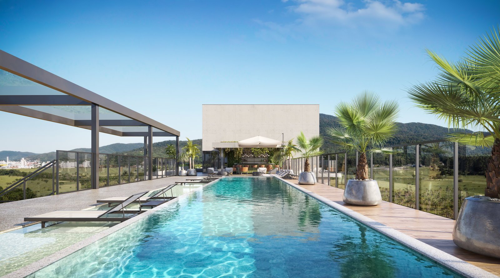 vokkan-voz-piscina-01 Apartamento Voz Residence Vivapark Porto Belo (SC) – VOKKAN