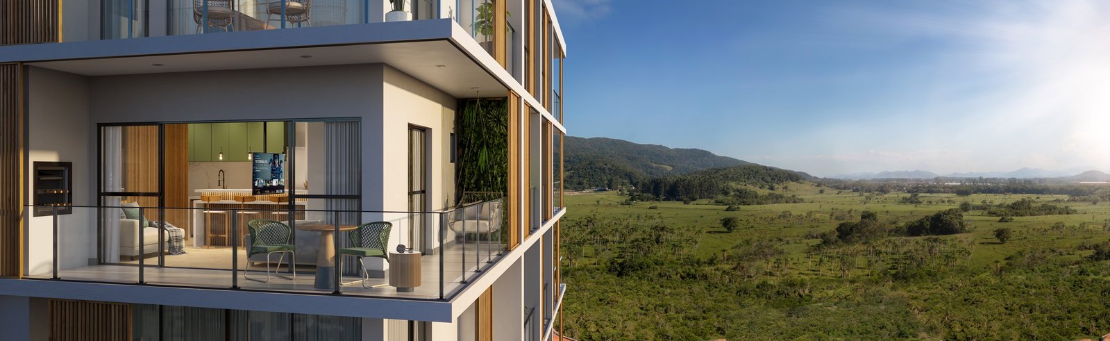 vokkan-voz-sacada-01 Apartamento Voz Residence Vivapark Porto Belo (SC) – VOKKAN