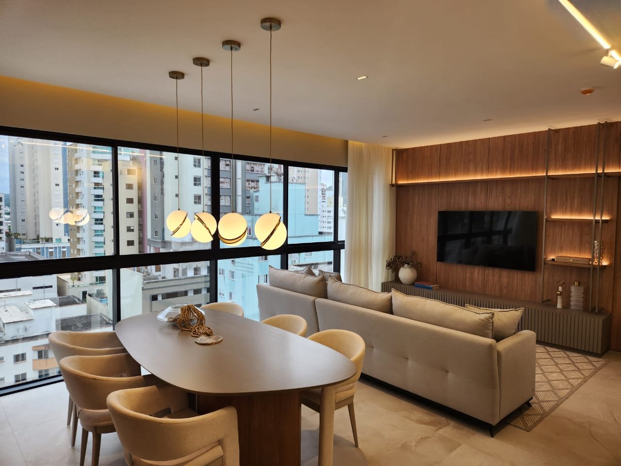 zonois-bonne-vie-living-01 Apartamento no Bonne Vie Residence em Balneário Camboriú (SC) | ZANOIS