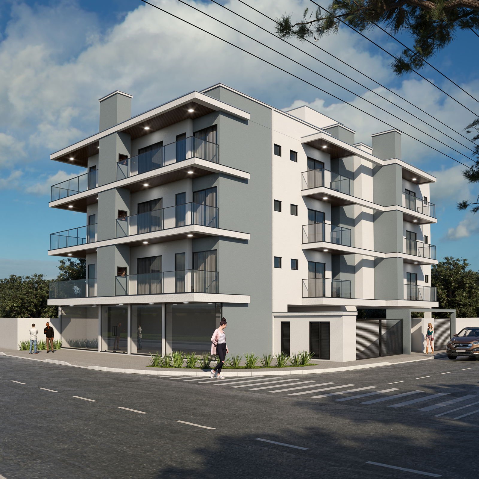 aplat-auclan-primissis-fachada-01 Apartamento no Primissis Residencial em Barra Velha (SC) | AUCLAN
