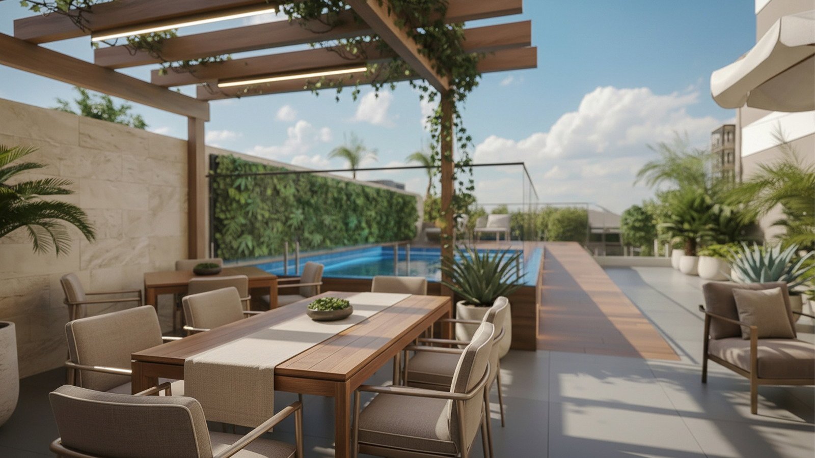 aplat-auclan-zaha-piscina-01 Apartamento no Zaha Residencial em Balneário Piçarras (SC) | AUCLAN