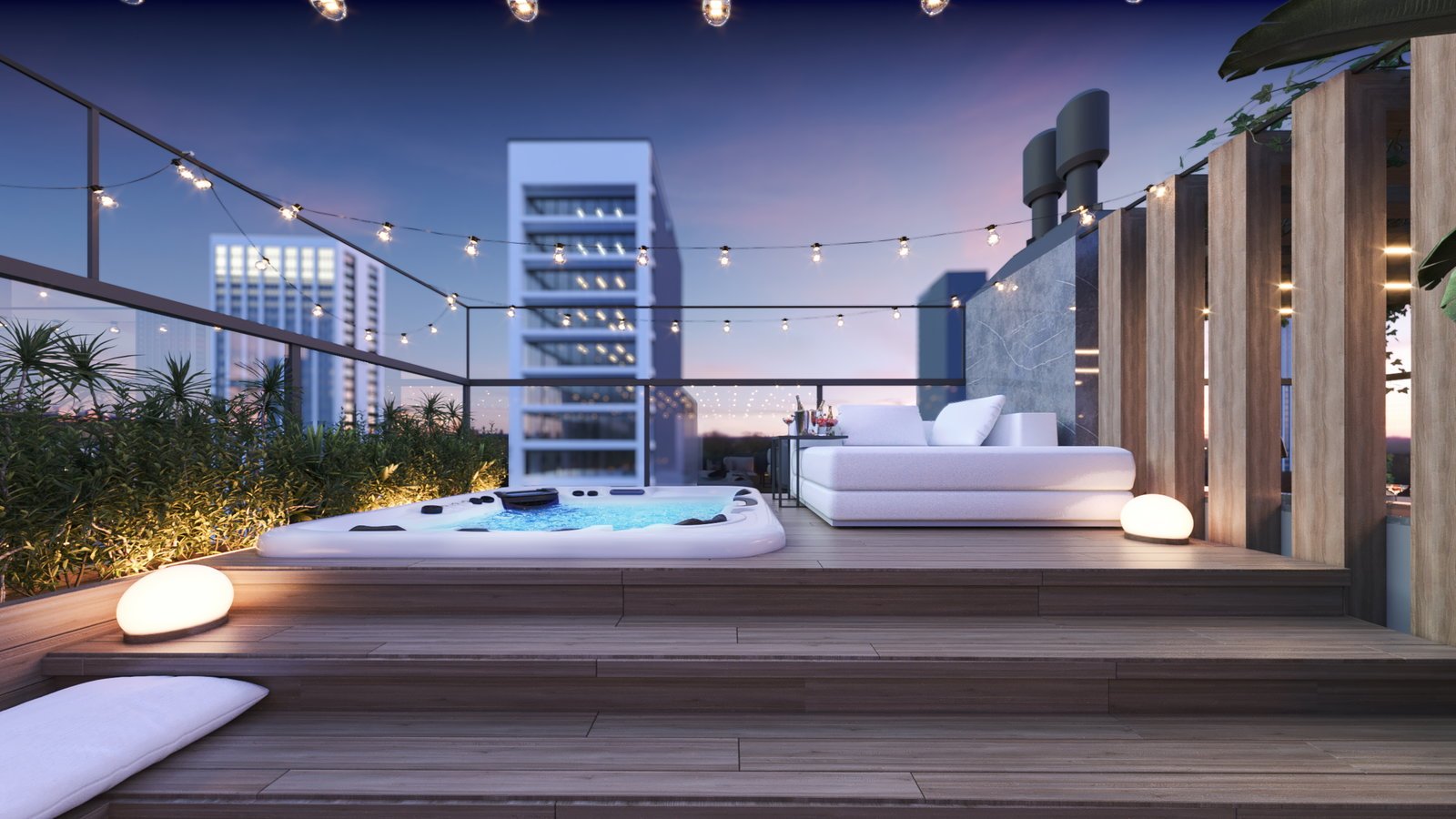 aplat-auclan-zaha-rooftop-01 Apartamento no Zaha Residencial em Balneário Piçarras (SC) | AUCLAN