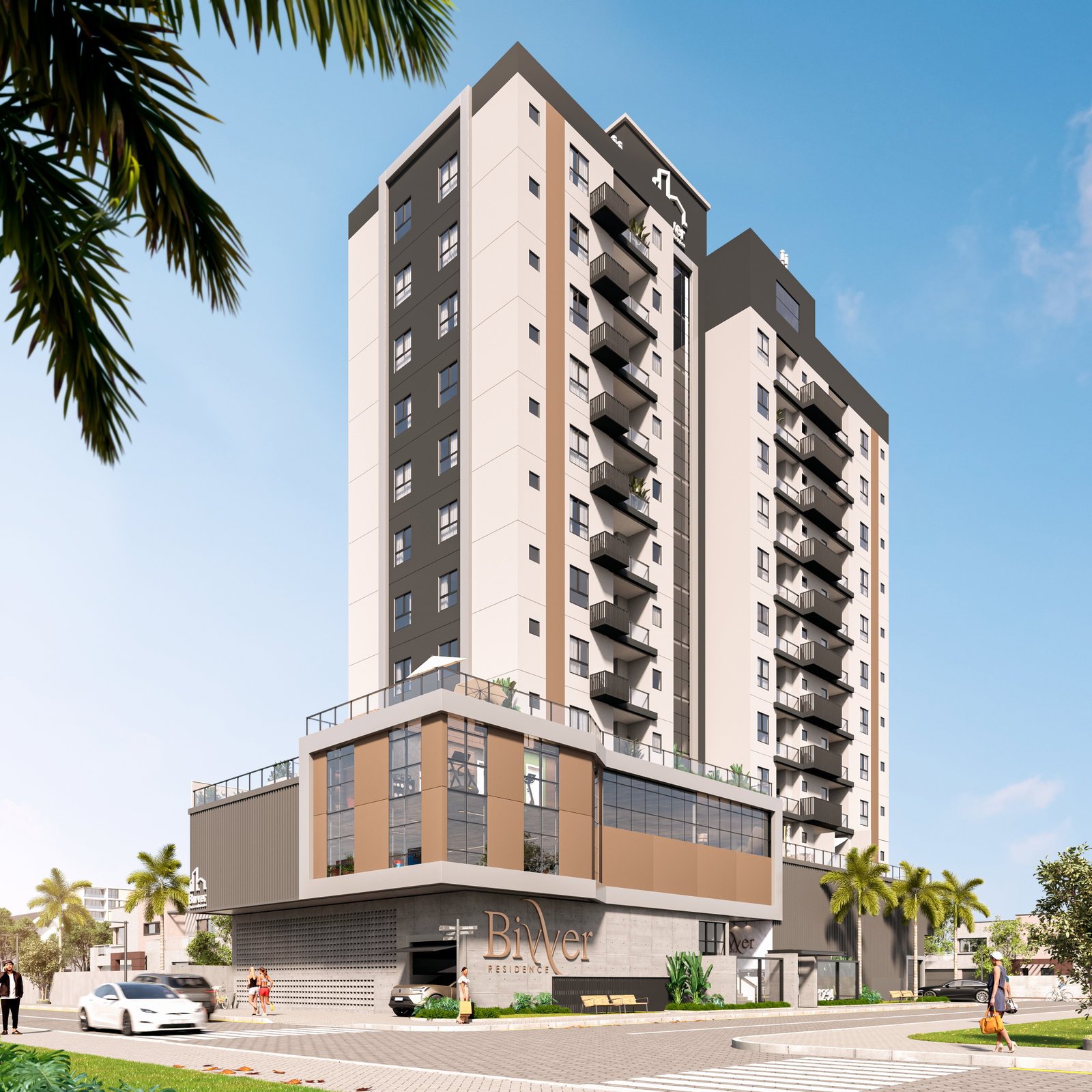 aplat-bivver-fachada-02 Apartamento no Bivver Residence em Balneário Piçarras (SC) | BIVVER