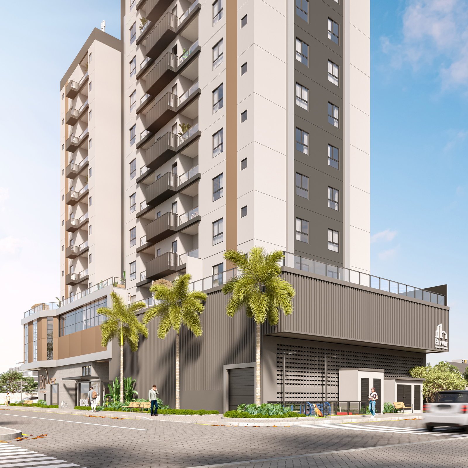 aplat-bivver-fachada-04 Apartamento no Bivver Residence em Balneário Piçarras (SC) | BIVVER