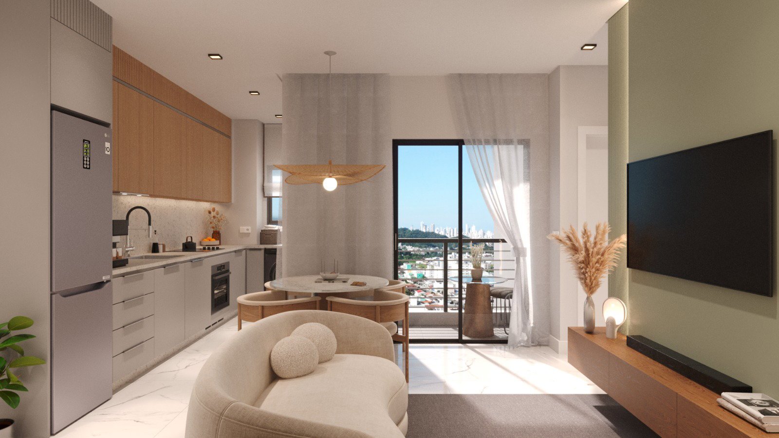 aplat-bivver-ozzy-living-02 Apartamento no Ozzy Residence em Camboriú (SC) | BIVVER