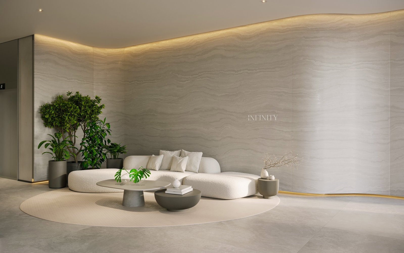 aplat-brcon-infinity-hall Apartamento no Infinity Exclusive Home em Barra Velha (SC) | BRCON