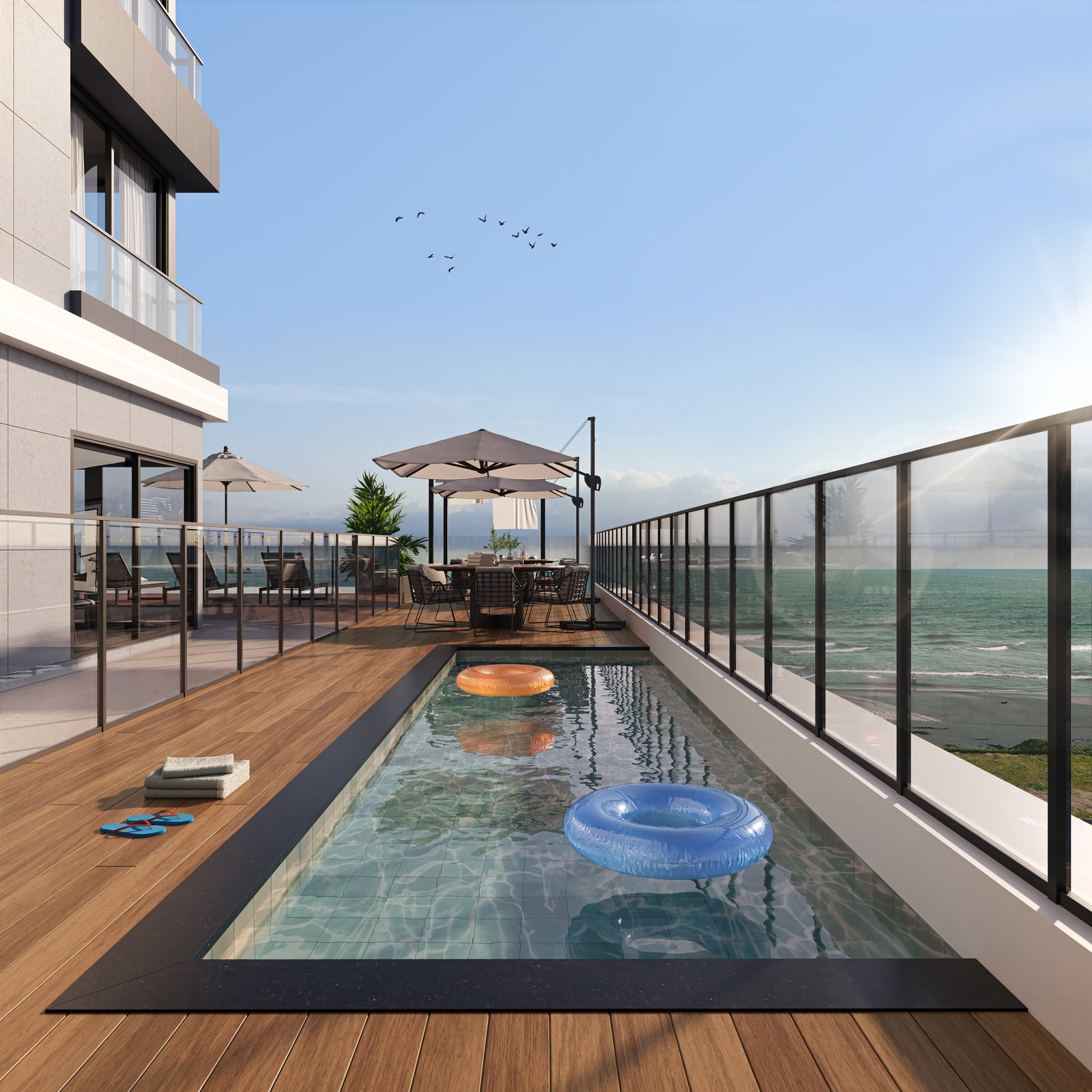 aplat-brcon-infinity-piscina-02 Apartamento no Infinity Exclusive Home em Barra Velha (SC) | BRCON