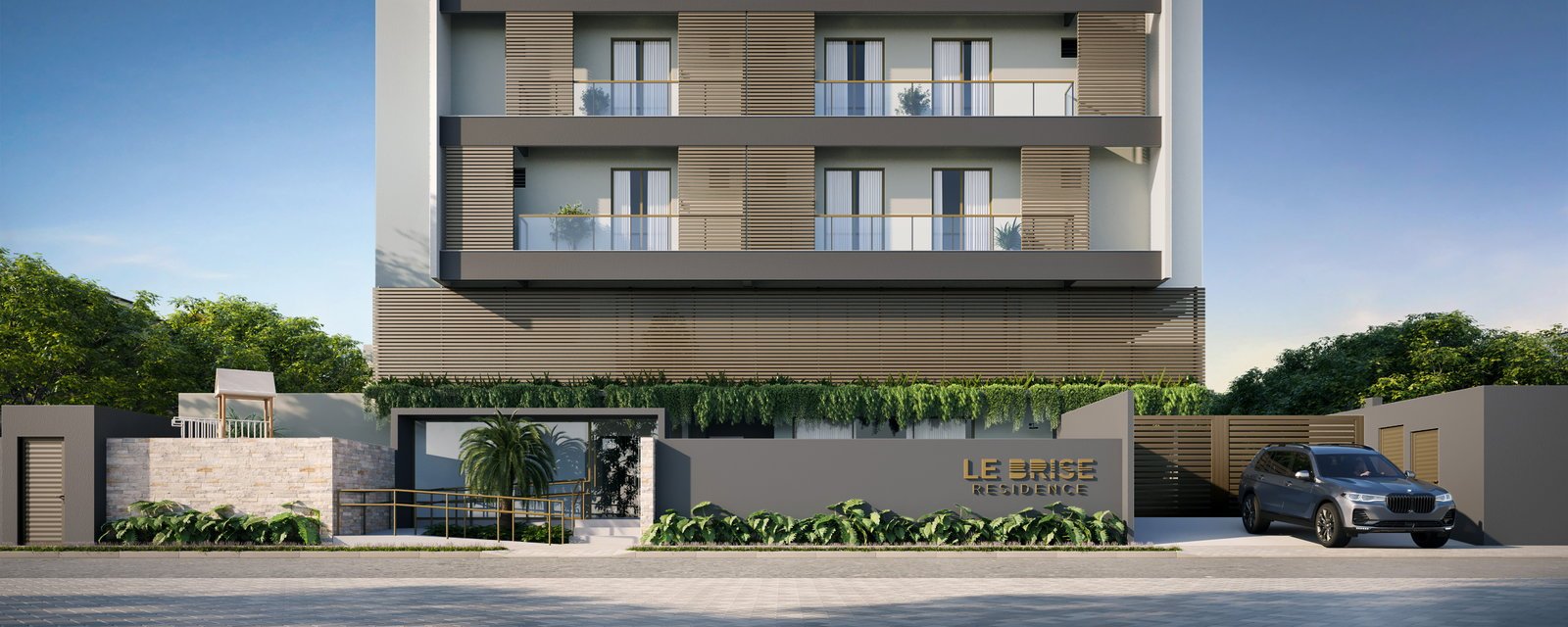 aplat-brcon-le-brise-fachada-02 Apartamento no Le Brise Residence em Joinville (SC) | BRCON