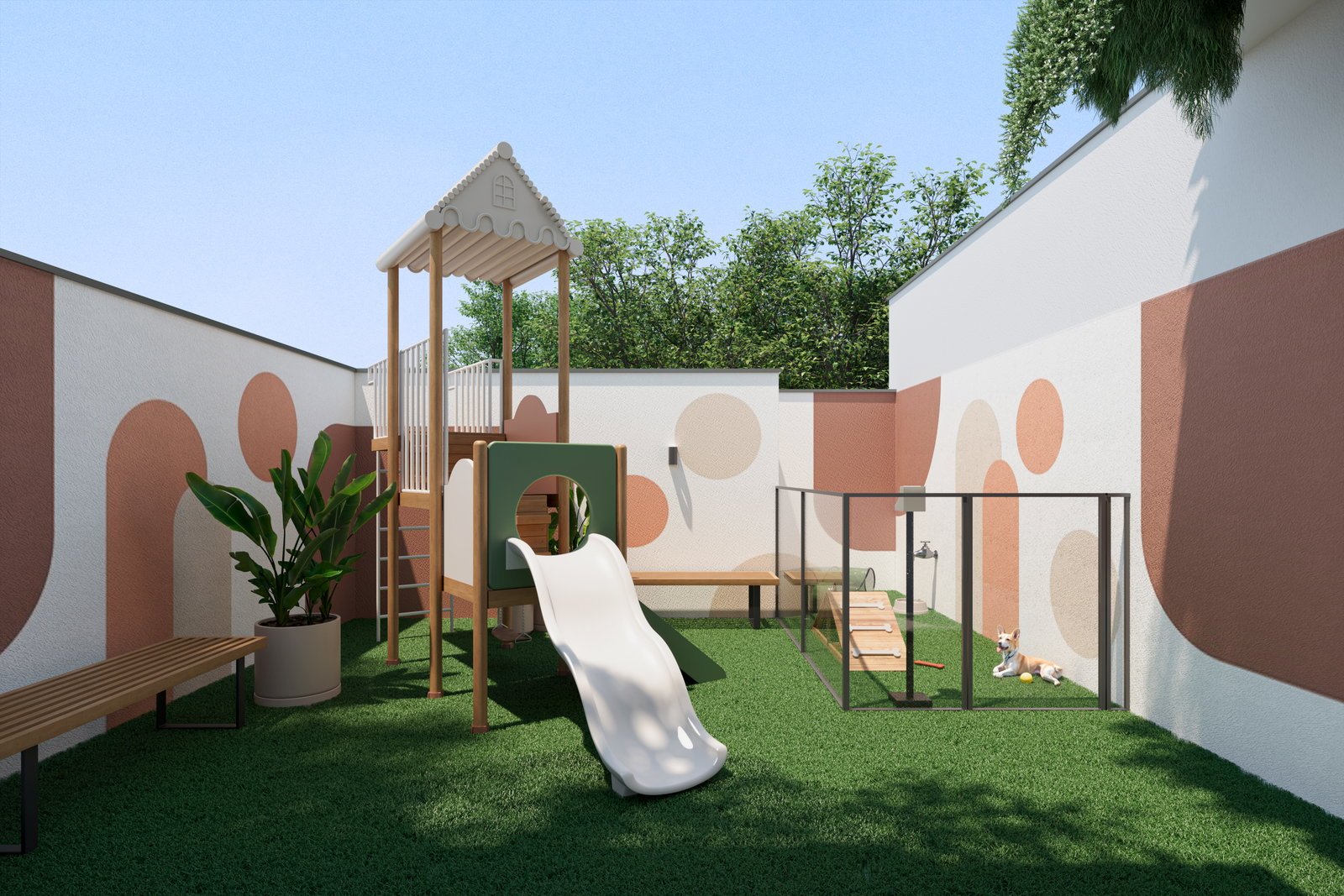 aplat-brcon-le-brise-playground-01 Apartamento no Le Brise Residence em Joinville (SC) | BRCON