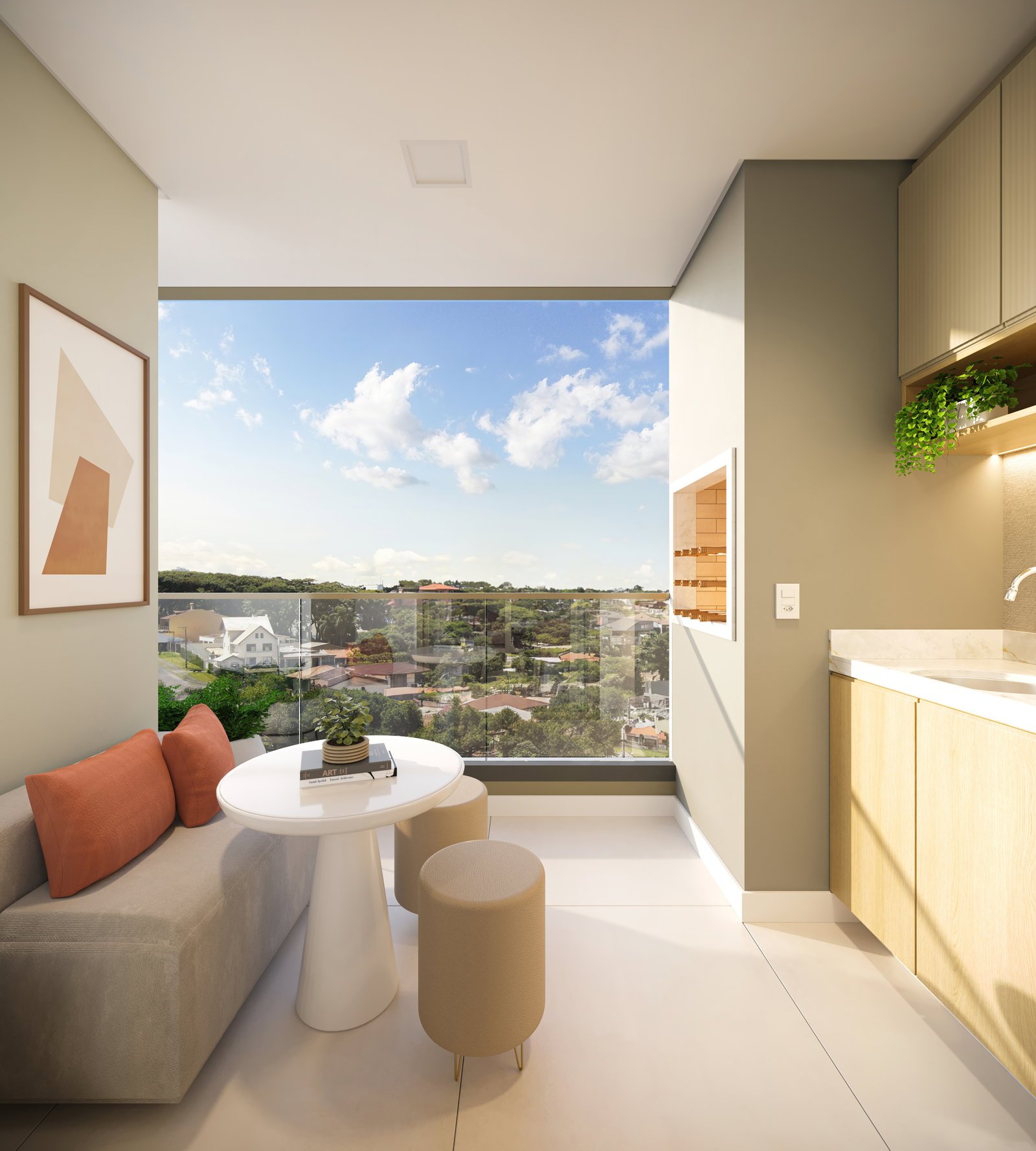 aplat-brcon-le-brise-sacada-gourmet-01 Apartamento no Le Brise Residence em Joinville (SC) | BRCON