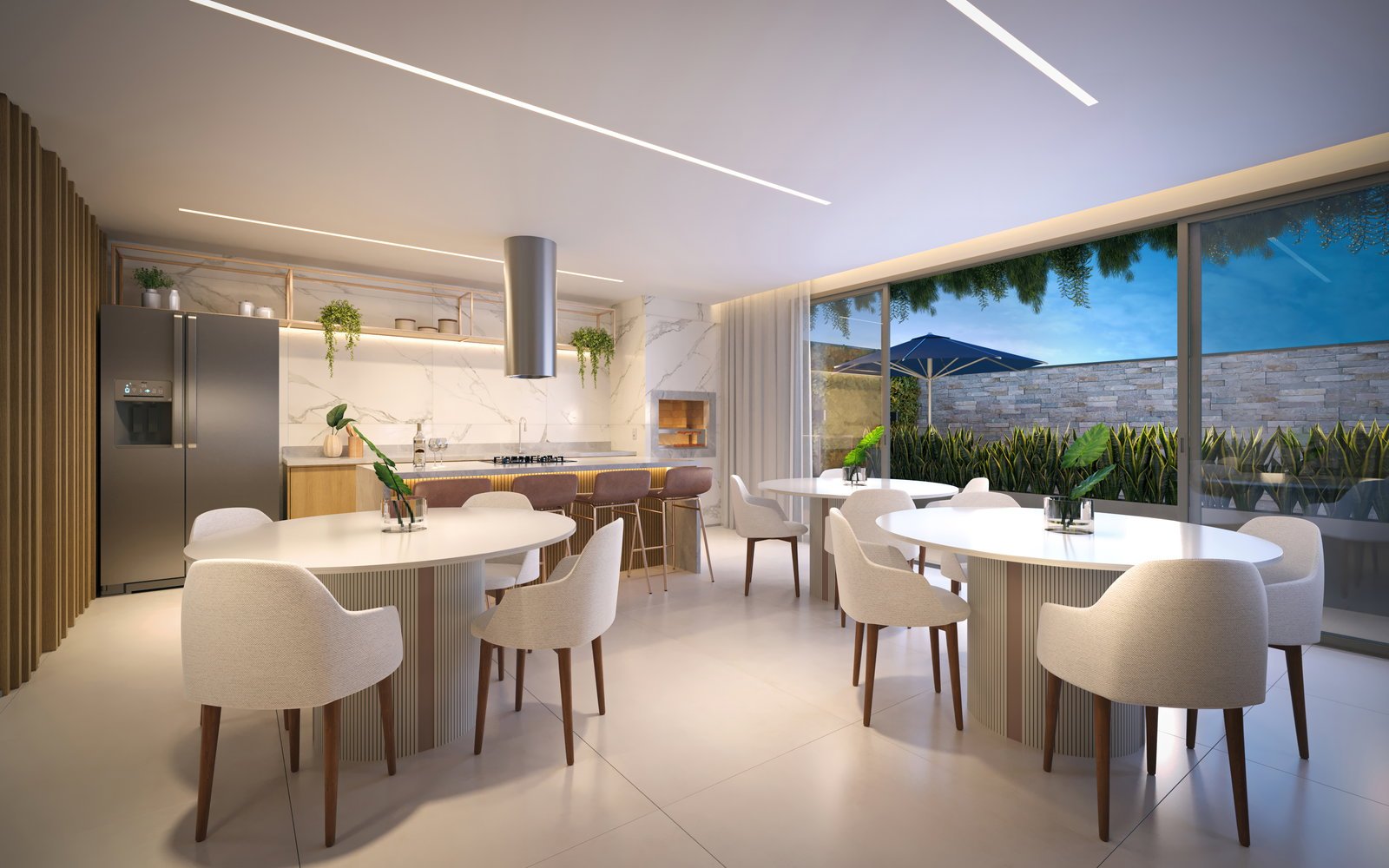 aplat-brcon-le-brise-salao-festas-01 Apartamento no Le Brise Residence em Joinville (SC) | BRCON