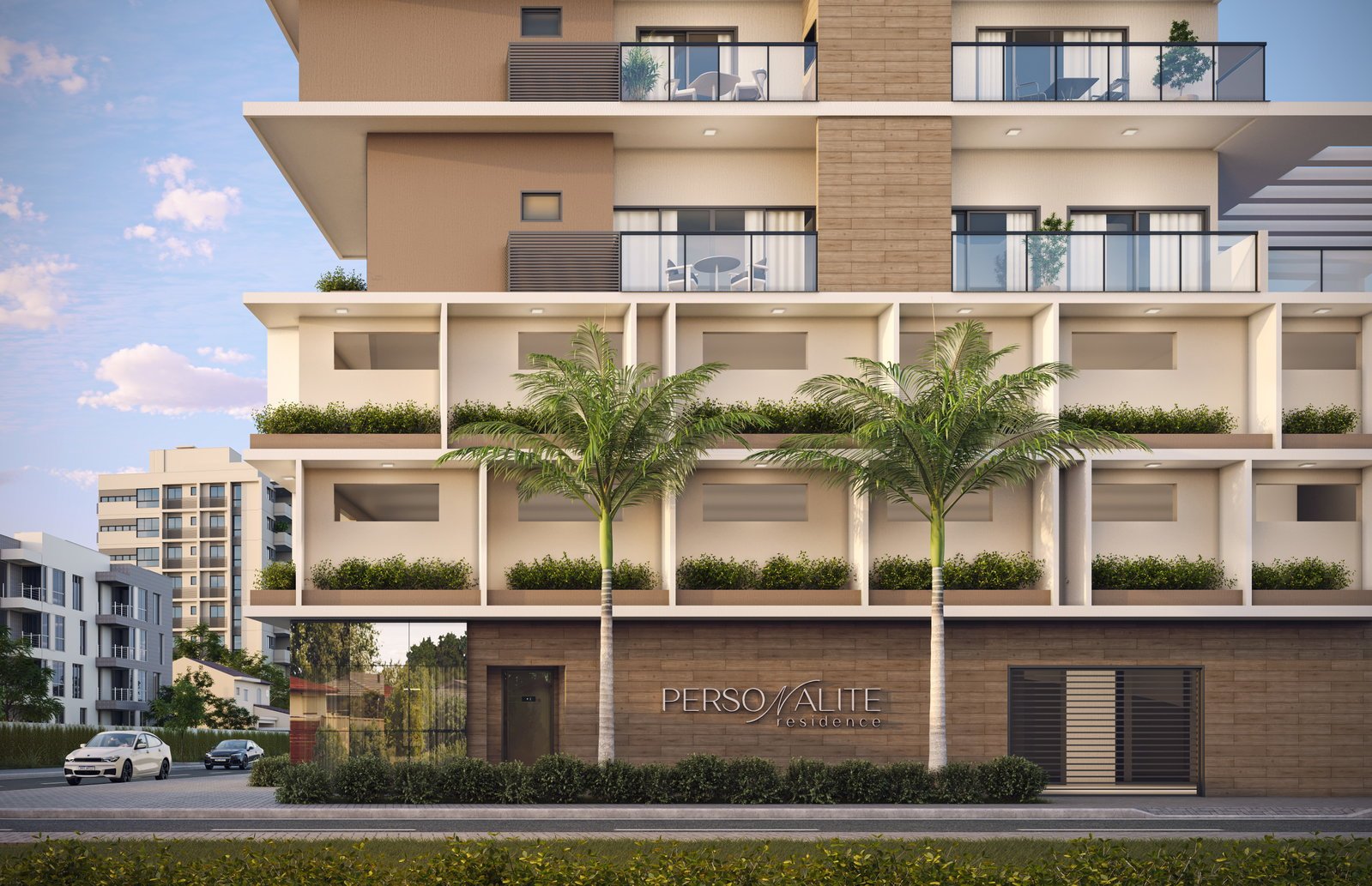 aplat-brcon-personalite-fachada-03 Apartamento no Personalite Residence em Balneário Piçarras (SC) | BRCON