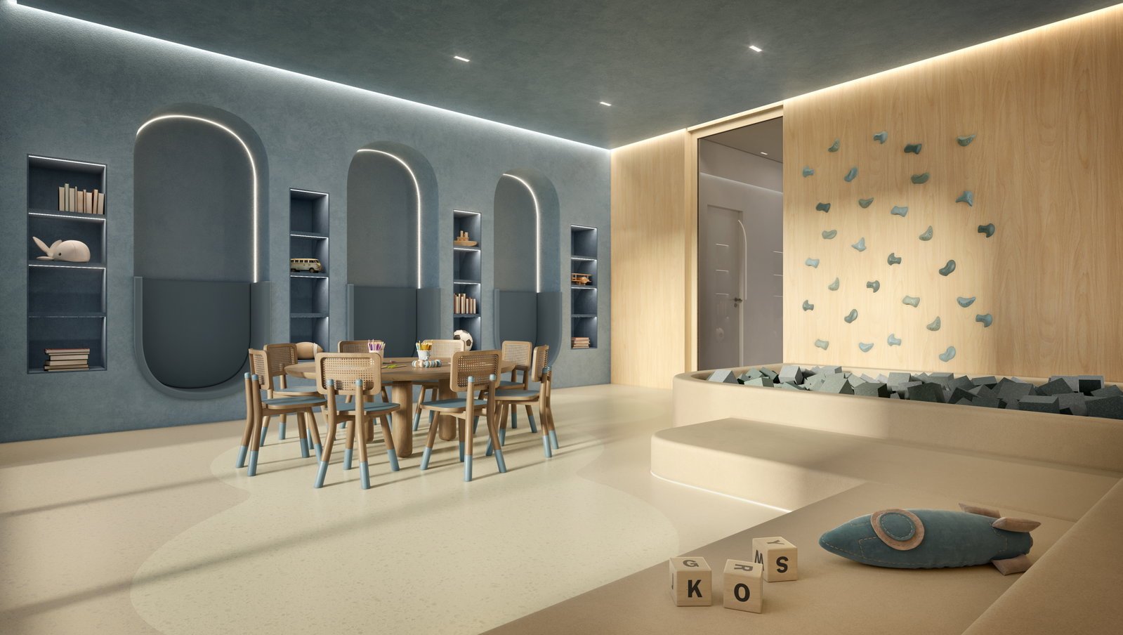 aplat-daxo-kos-brinquedoteca-01 Apartamento no Kós em Balneário Piçarras (SC) | DAXO