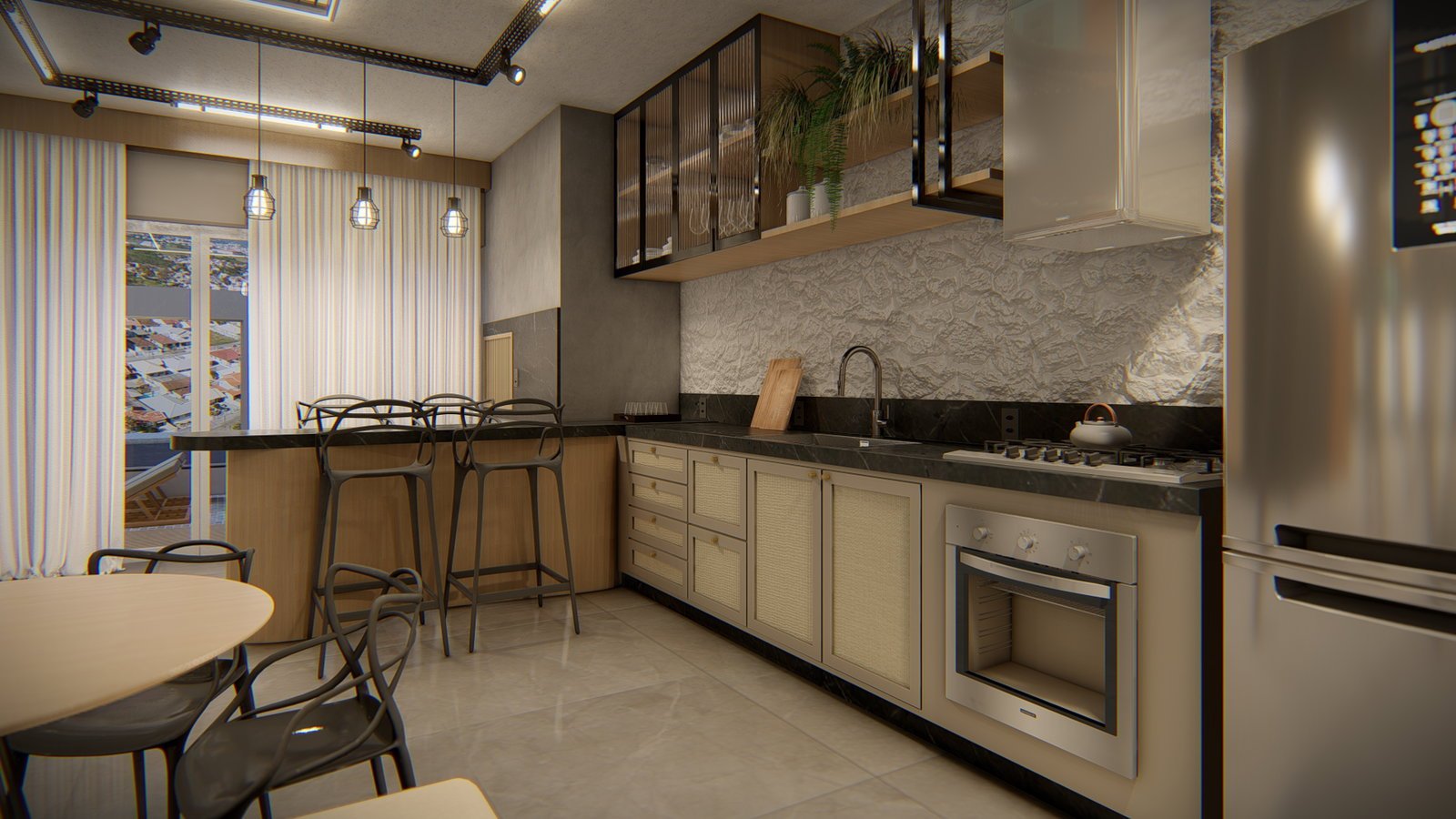 aplat-duomo-milano-cozinha-01 Apartamento no Milano Residence em Balneário Piçarras (SC) | DUOMO
