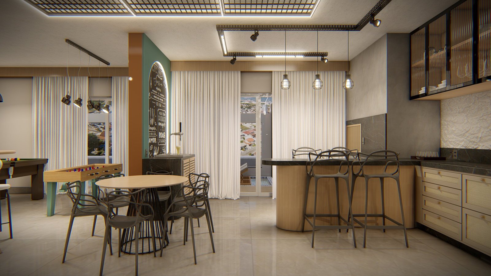 aplat-duomo-milano-salao-jogos-02 Apartamento no Milano Residence em Balneário Piçarras (SC) | DUOMO