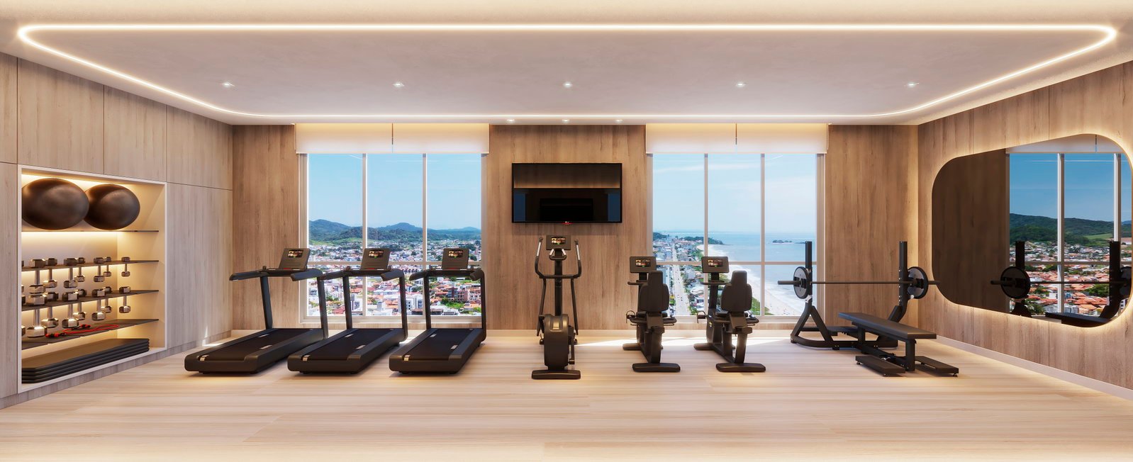 Apartamento no Vitra Residence em Balneário Piçarras (SC) | ESTRUTURA