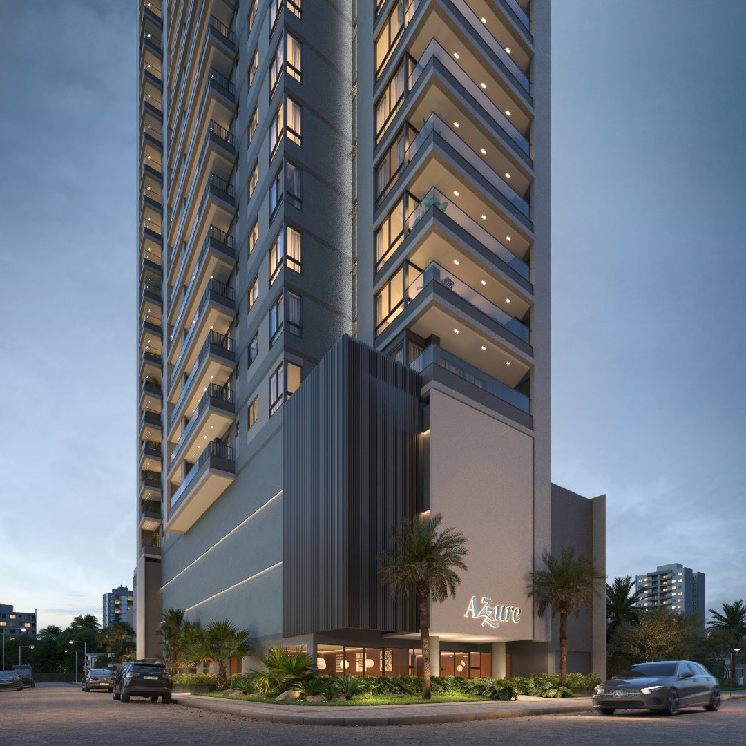 aplat-frechal-azzure-fachada-01 Apartamento no Azzure em Balneário Piçarras (SC) | FRECHAL