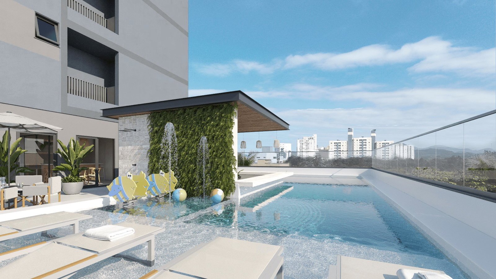 aplat-frechal-azzure-piscina-01 Apartamento no Azzure em Balneário Piçarras (SC) | FRECHAL