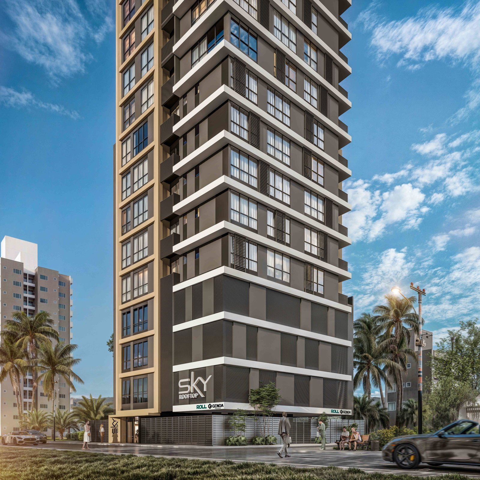 aplat-geno-roll-sky-fachada-02 Apartamento no Sky Rooftop em Balneário Piçarras (SC) | GENOA & ROLL