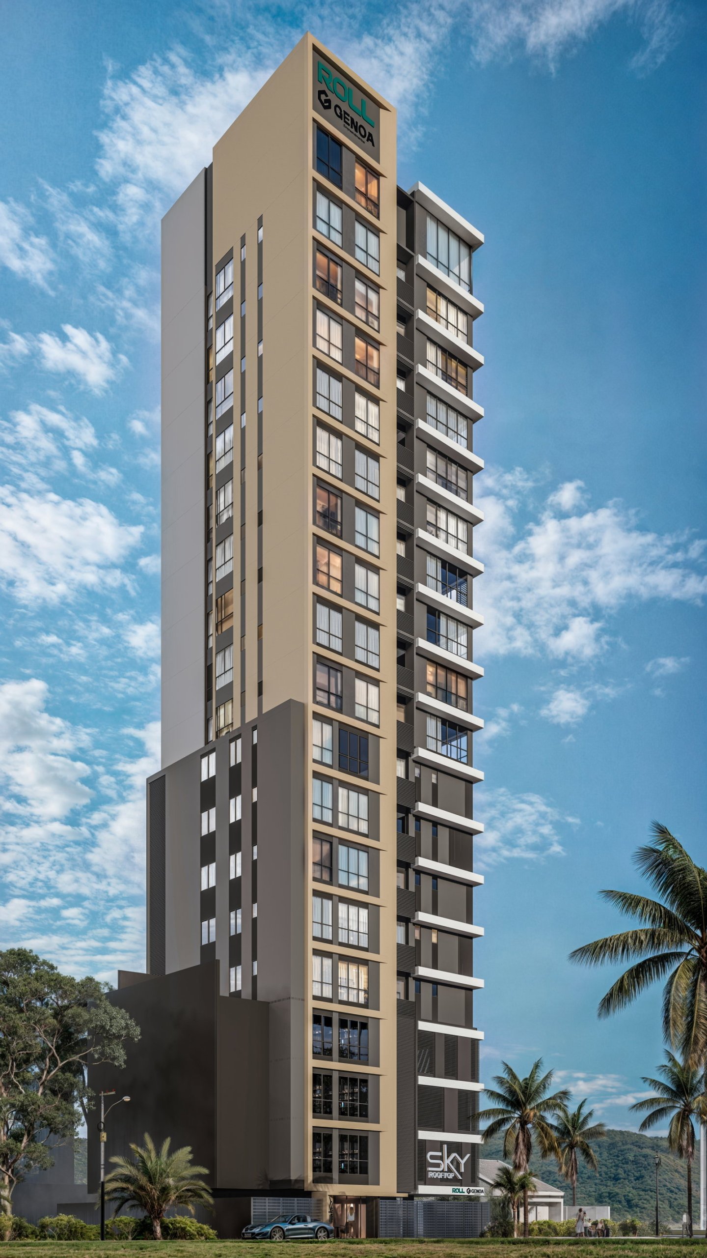 aplat-geno-roll-sky-fachada-04 Apartamento no Sky Rooftop em Balneário Piçarras (SC) | GENOA & ROLL