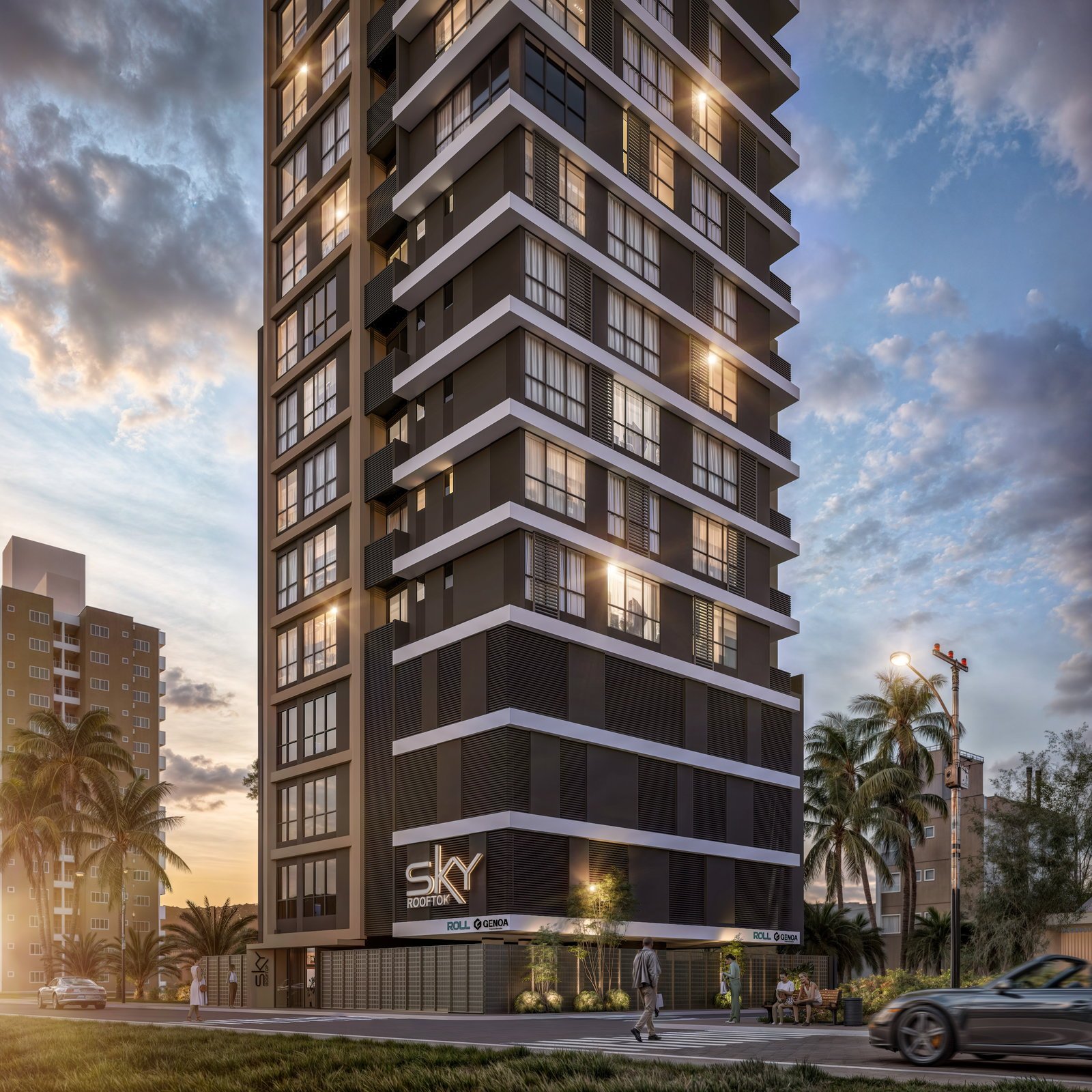 aplat-geno-roll-sky-fachada-06 Apartamento no Sky Rooftop em Balneário Piçarras (SC) | GENOA & ROLL