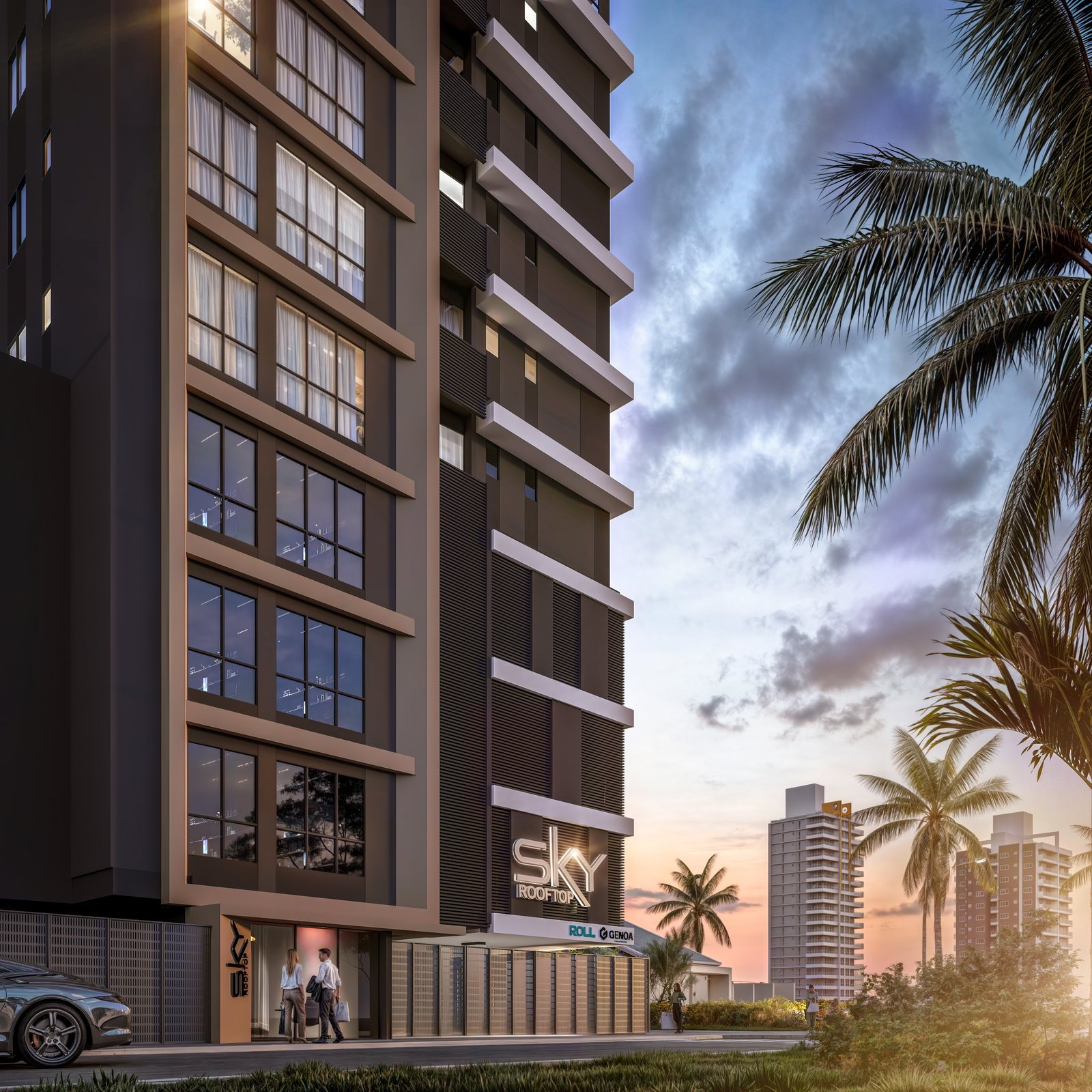 aplat-geno-roll-sky-fachada-07 Apartamento no Sky Rooftop em Balneário Piçarras (SC) | GENOA & ROLL