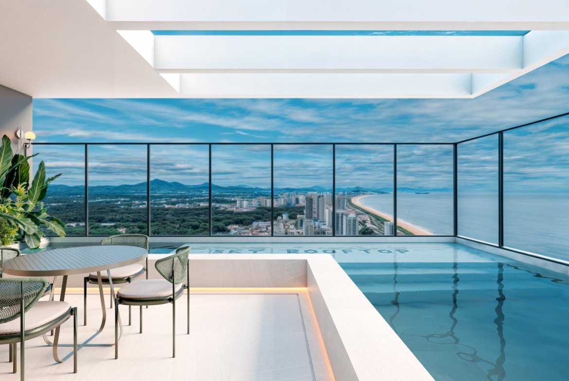 Apartamento no Sky Rooftop em Balneário Piçarras (SC) | GENOA & ROLL