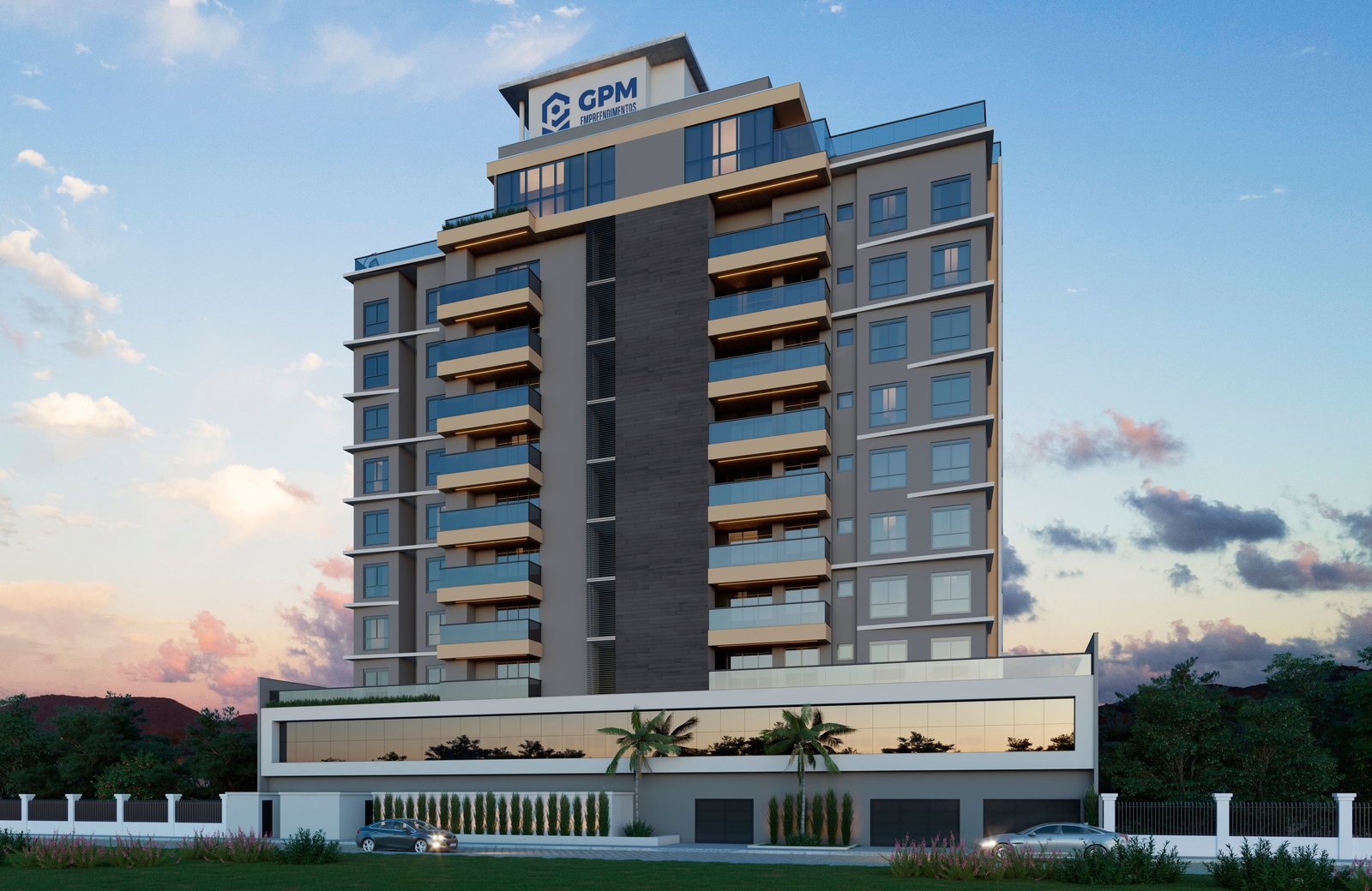 aplat-gpm-ocean-side-fachada-03 Apartamento no The Ocean Side Tower em Balneário Piçarras (SC) | GPM