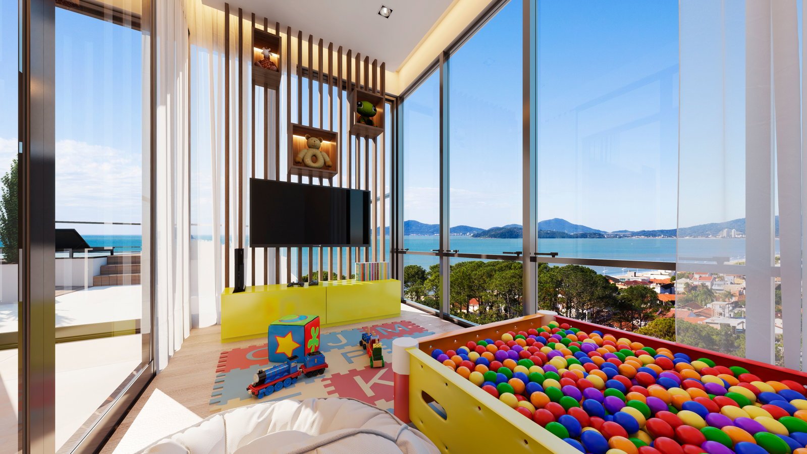 aplat-gpm-ocean-side-playground-01 Apartamento no The Ocean Side Tower em Balneário Piçarras (SC) | GPM