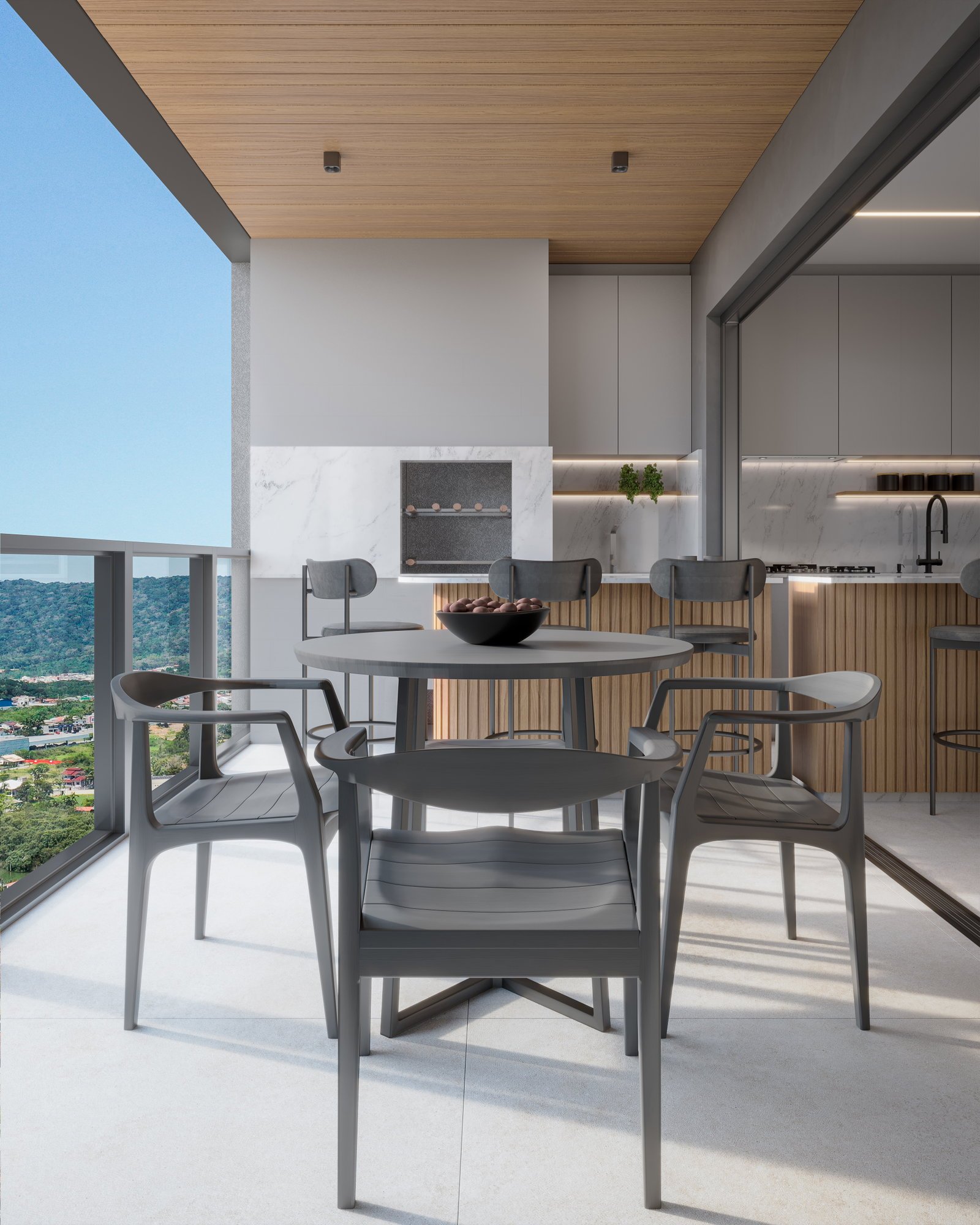 aplat-granada-ivo-trevisani-sacada-01 Apartamento no IvoTrevisan Tower em Balneário Piçarras (SC) | GRANADA