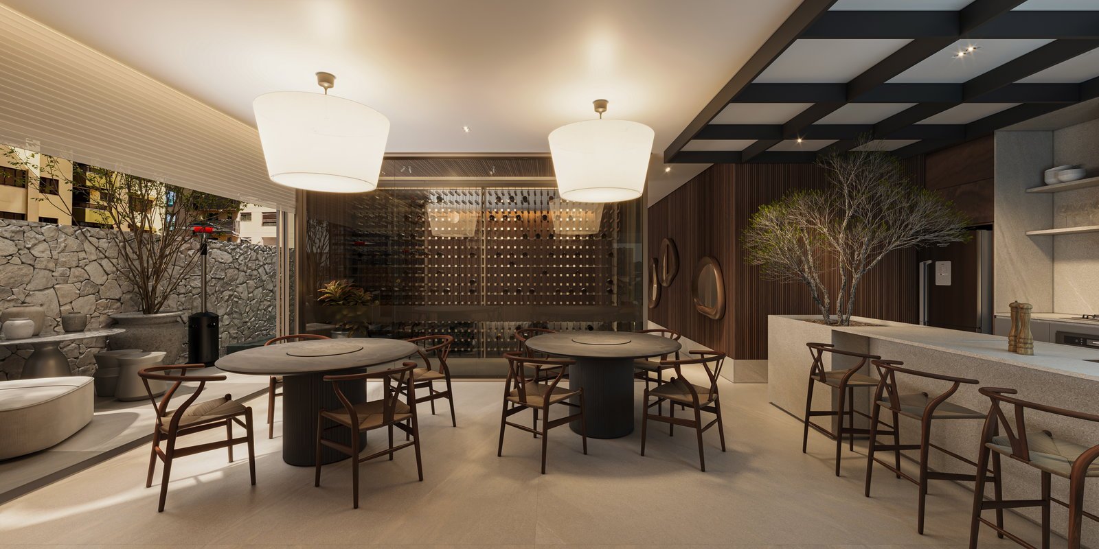 aplat-grandezza-gran-majestic-winebar-01 Apartamento no Gran Majestic Residence em Balneário Piçarras (SC) | GRANDEZZA