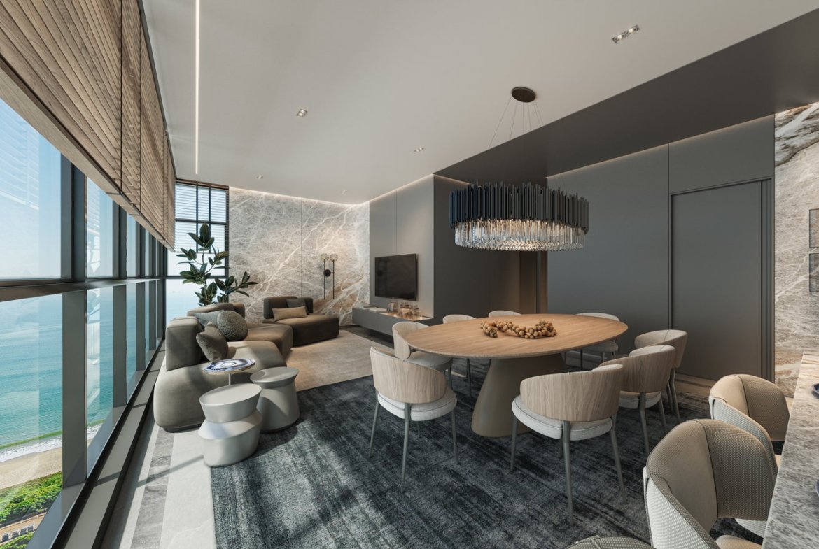 Apartamento no Gran Royal Residence em Balneário Piçarras (SC) | GRANDEZZA