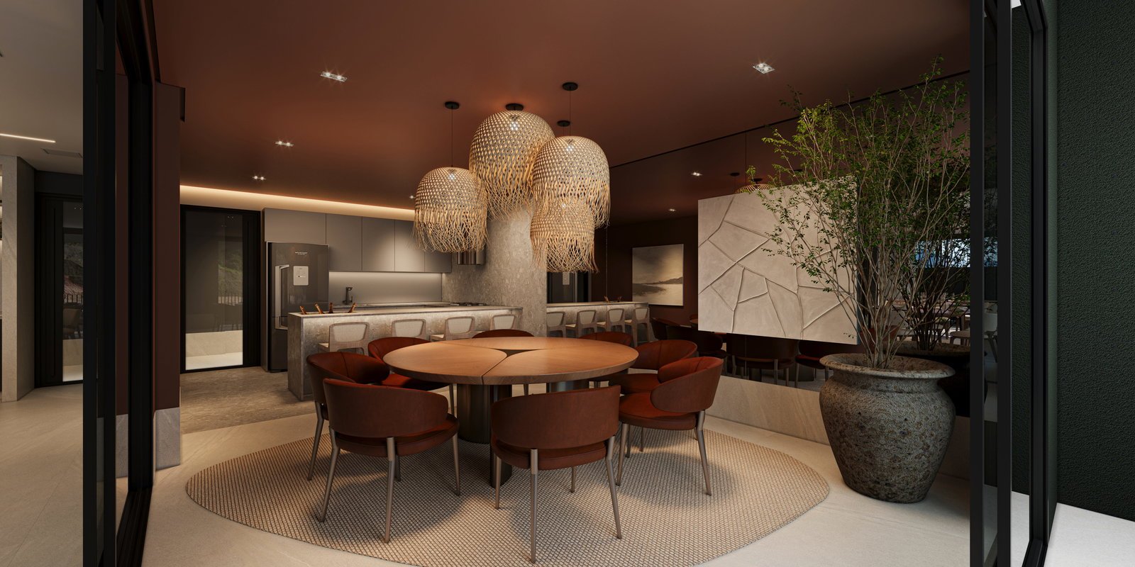 aplat-grandezza-grand-lofts-salao-gourmet-01 Apartamento no Grand Lofts em Navegantes (SC) | GRANDEZZA