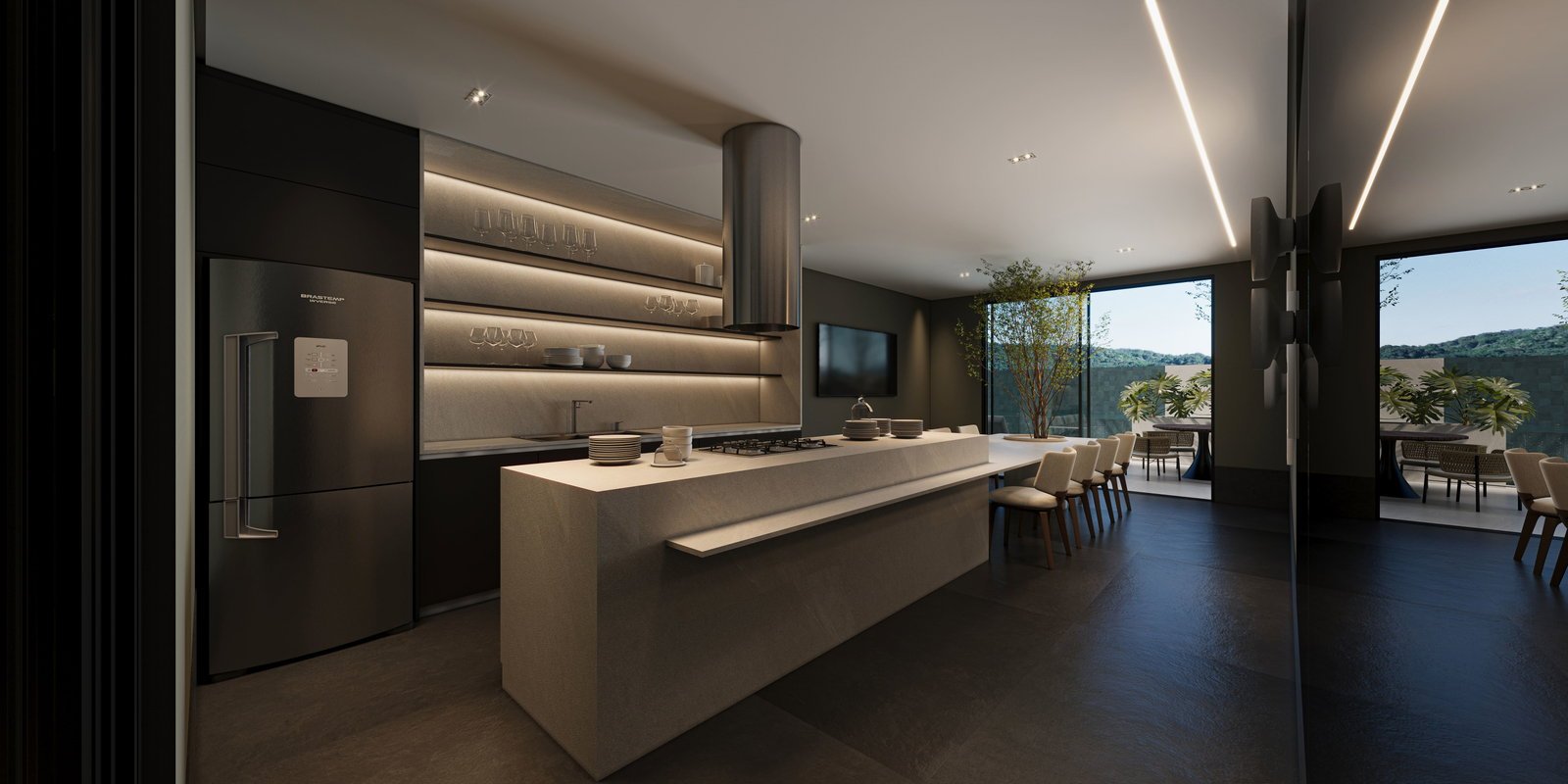 aplat-grandezza-grand-lofts-salao-gourmet-02 Apartamento no Grand Lofts em Navegantes (SC) | GRANDEZZA